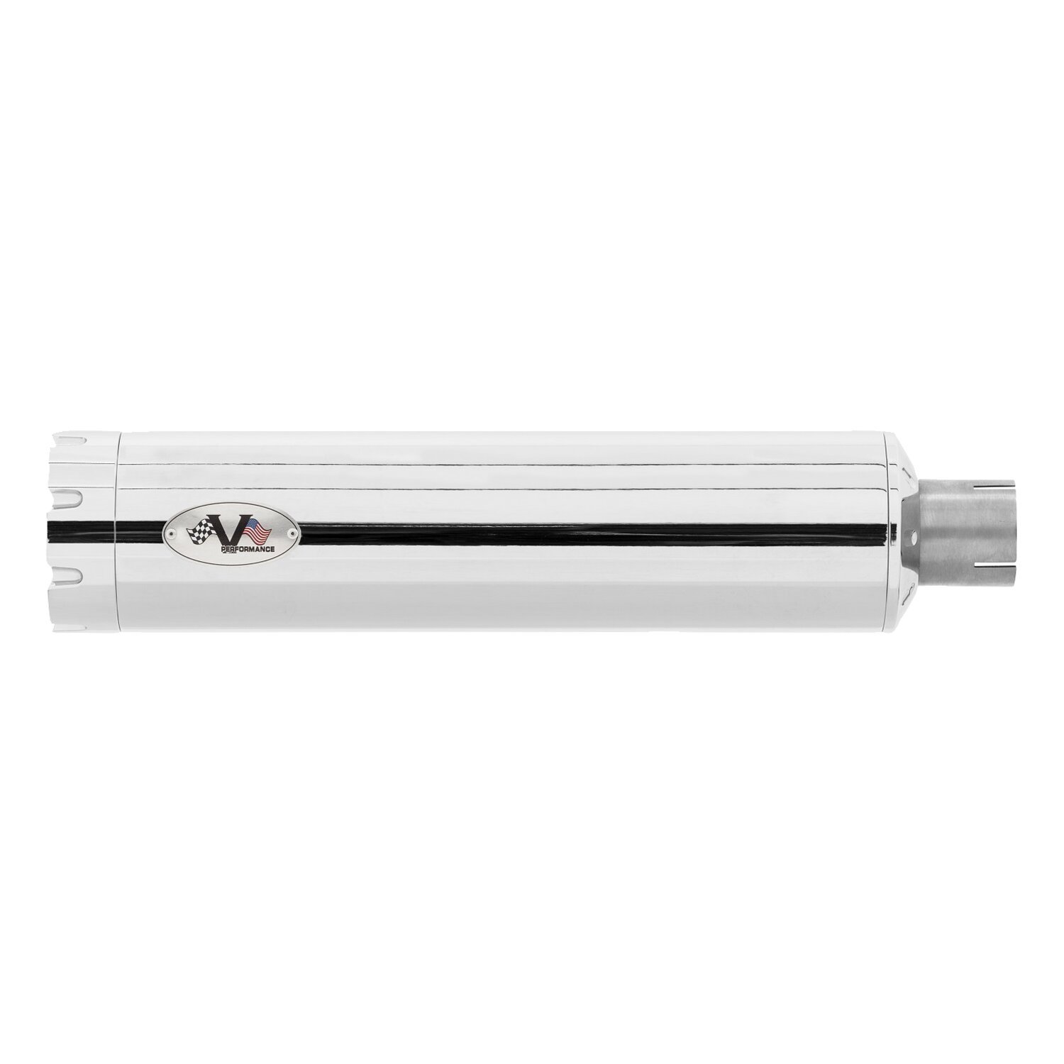 V Performance, 'Revolver' slip-on muffler set, Chrome