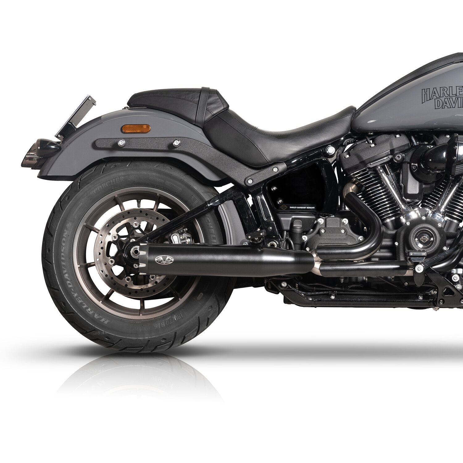 V Performance, Revolver 2-1 Club Style exhaust system, Black