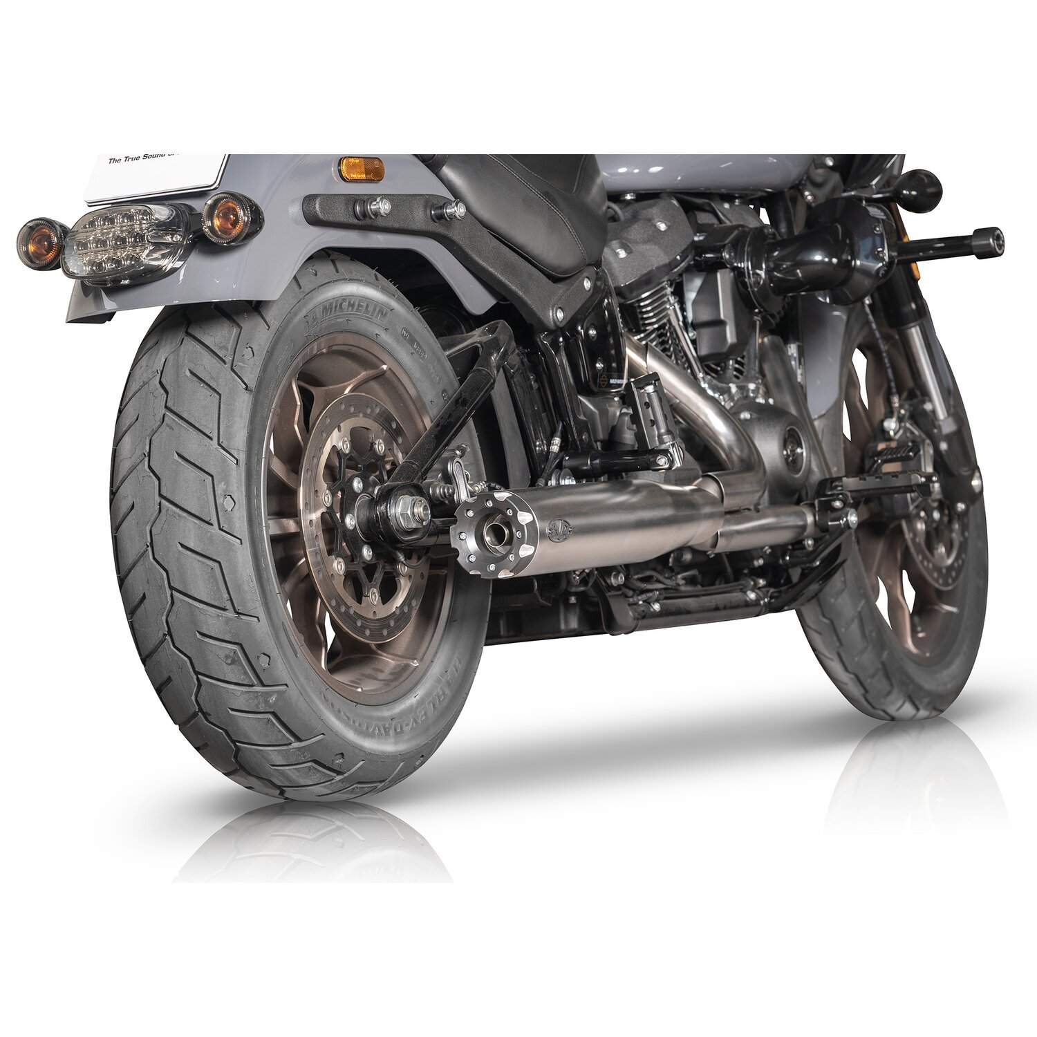 V Performance, Revolver 2-1 Club Style exhaust system. Satin, Brushed