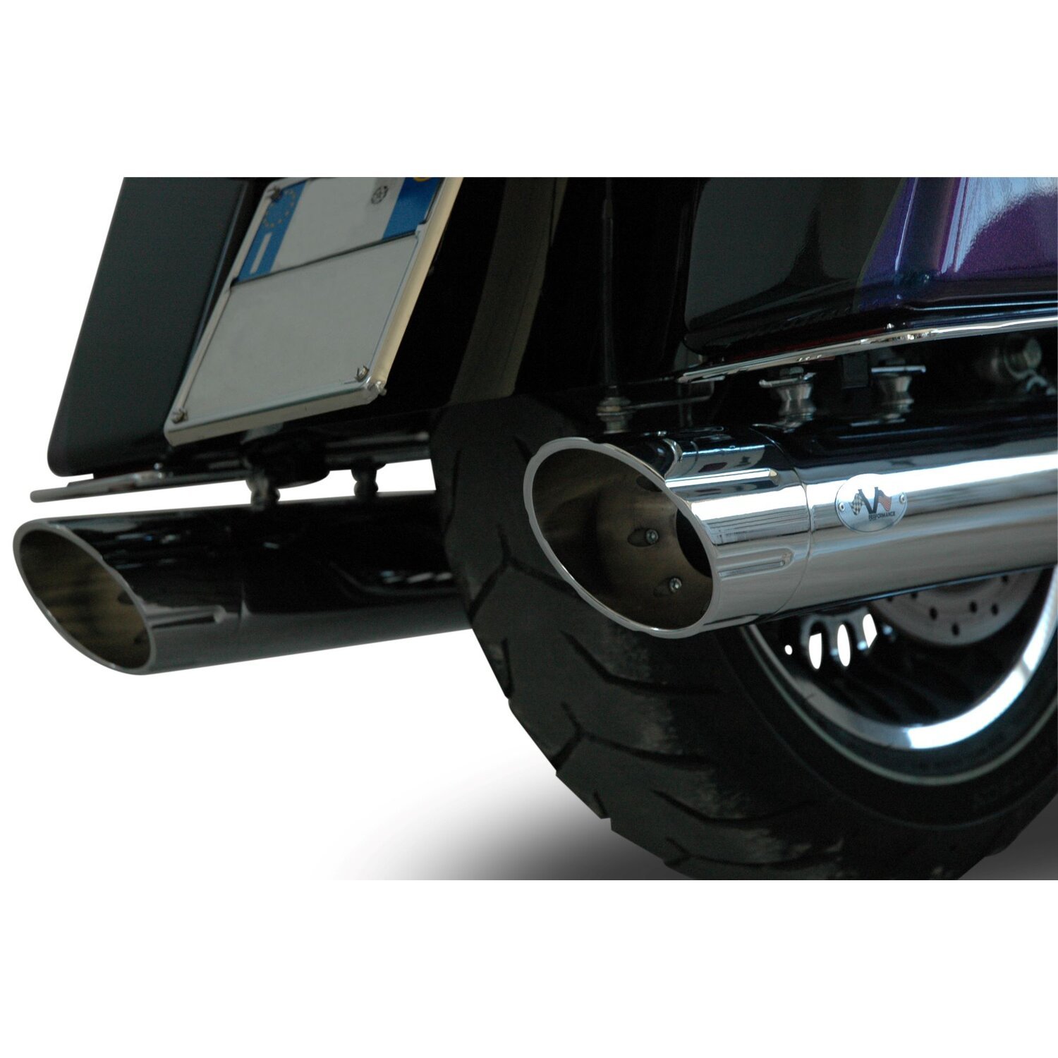 V Performance, Banger slip-on mufflers, Chrome
