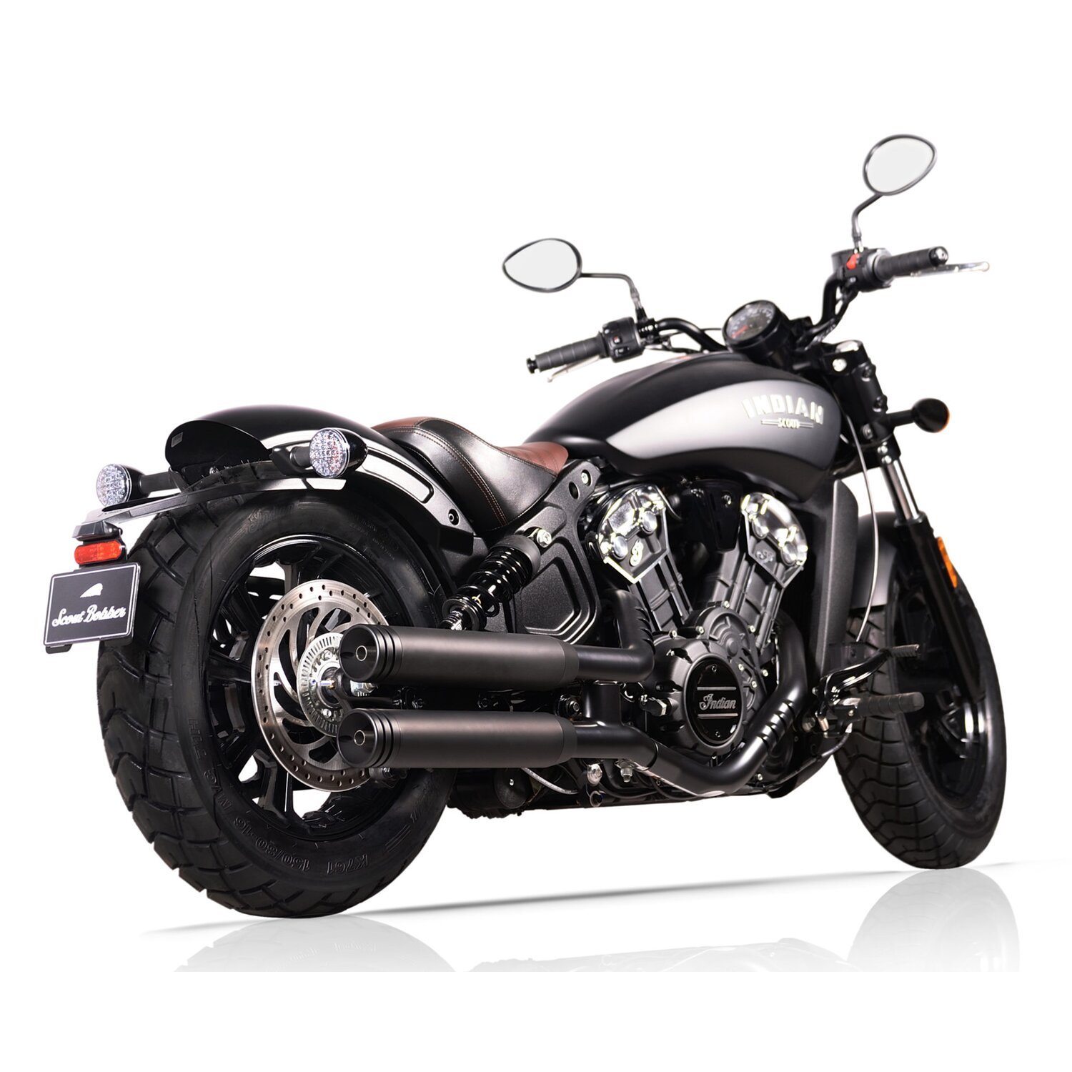 V Performance, Double Ring 80mm slip-on muffler set