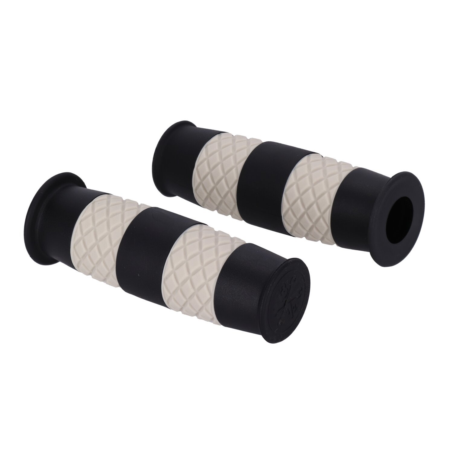 13 1/2 Outlaw grips black/white 7/8"