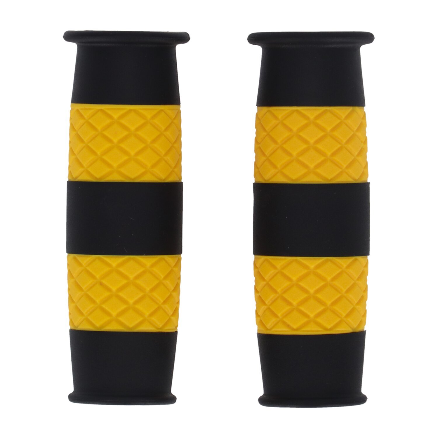 13 1/2 Outlaw grips black/yellow 7/8"