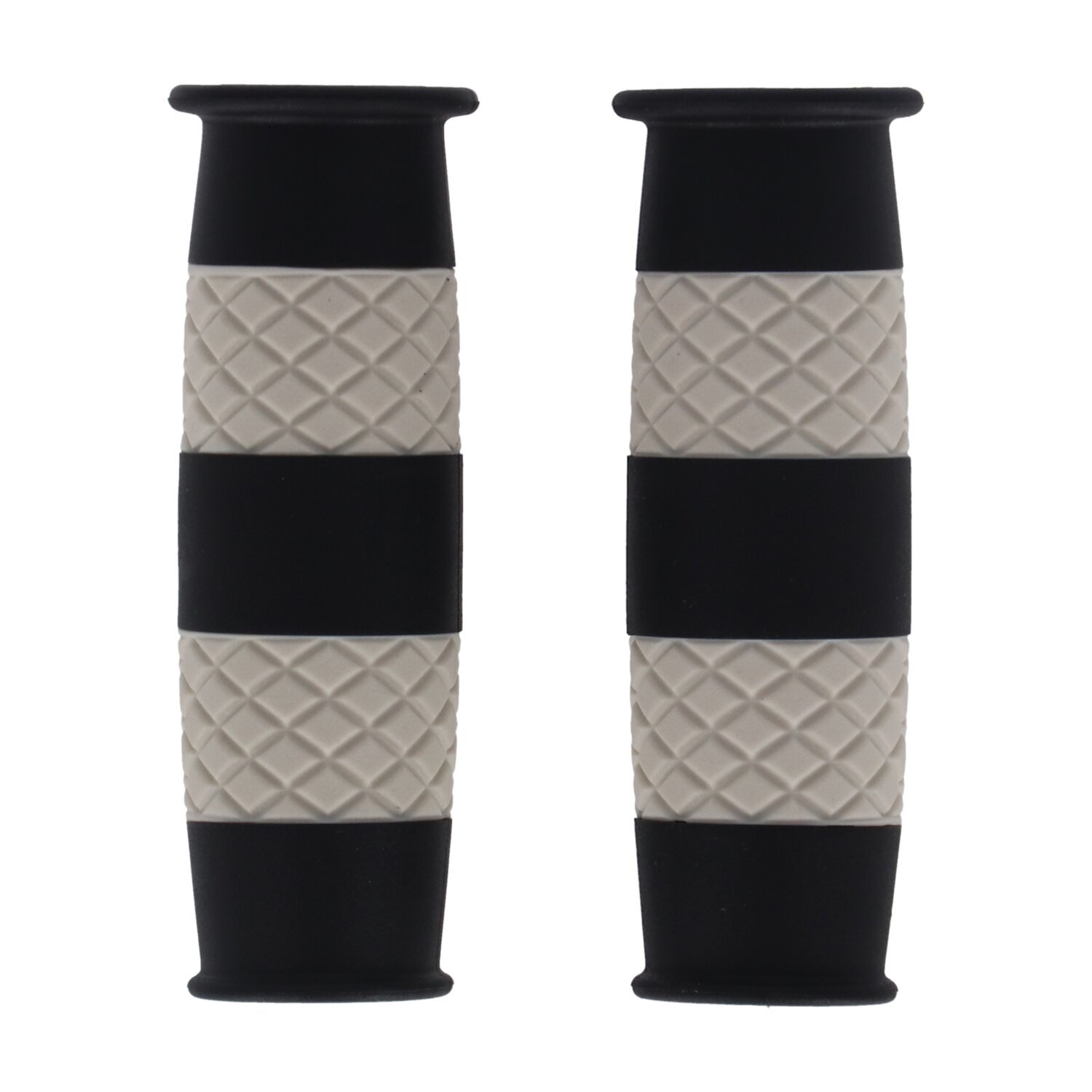 13 1/2 Outlaw grips black/white 1"
