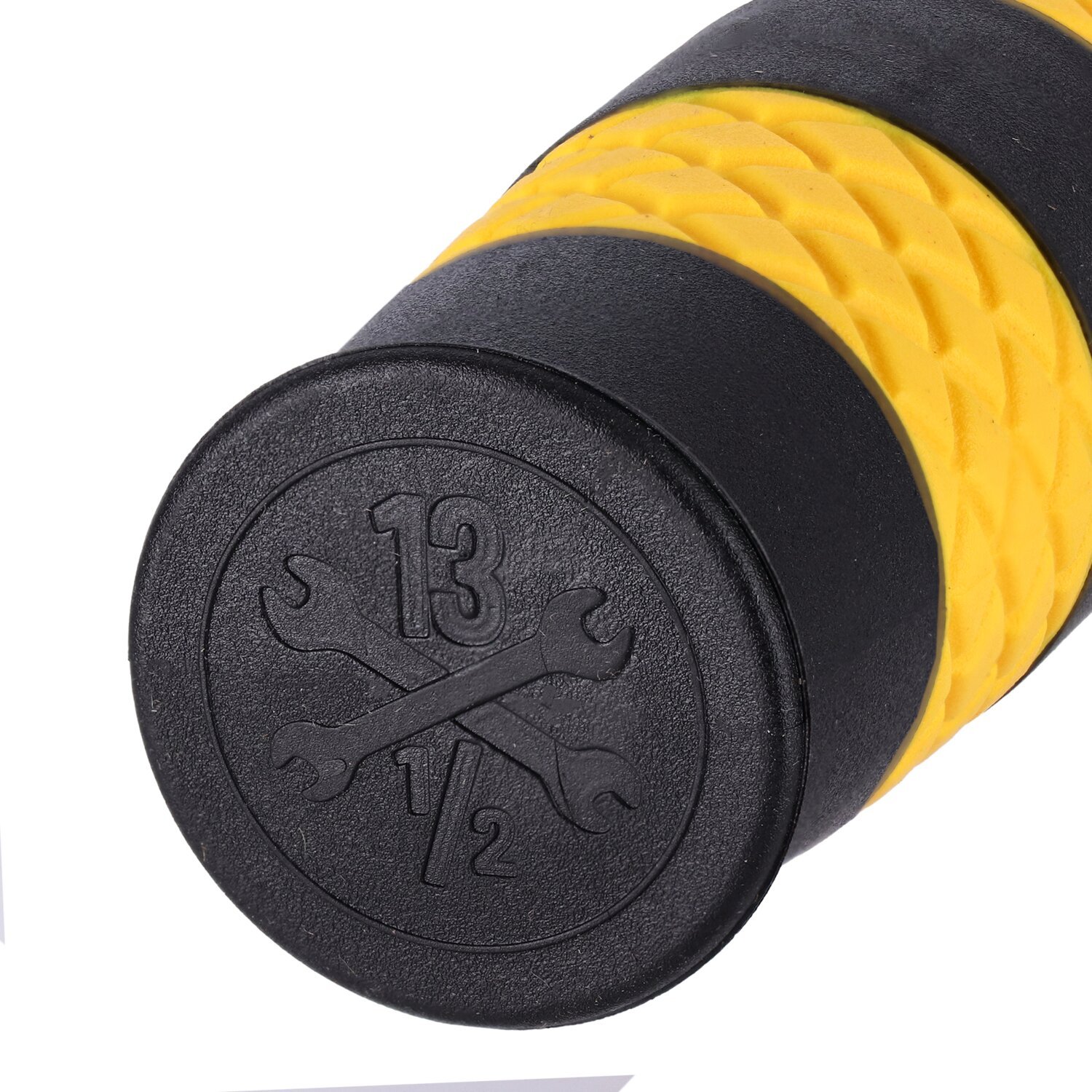 13 1/2 Outlaw grips black/yellow 1"