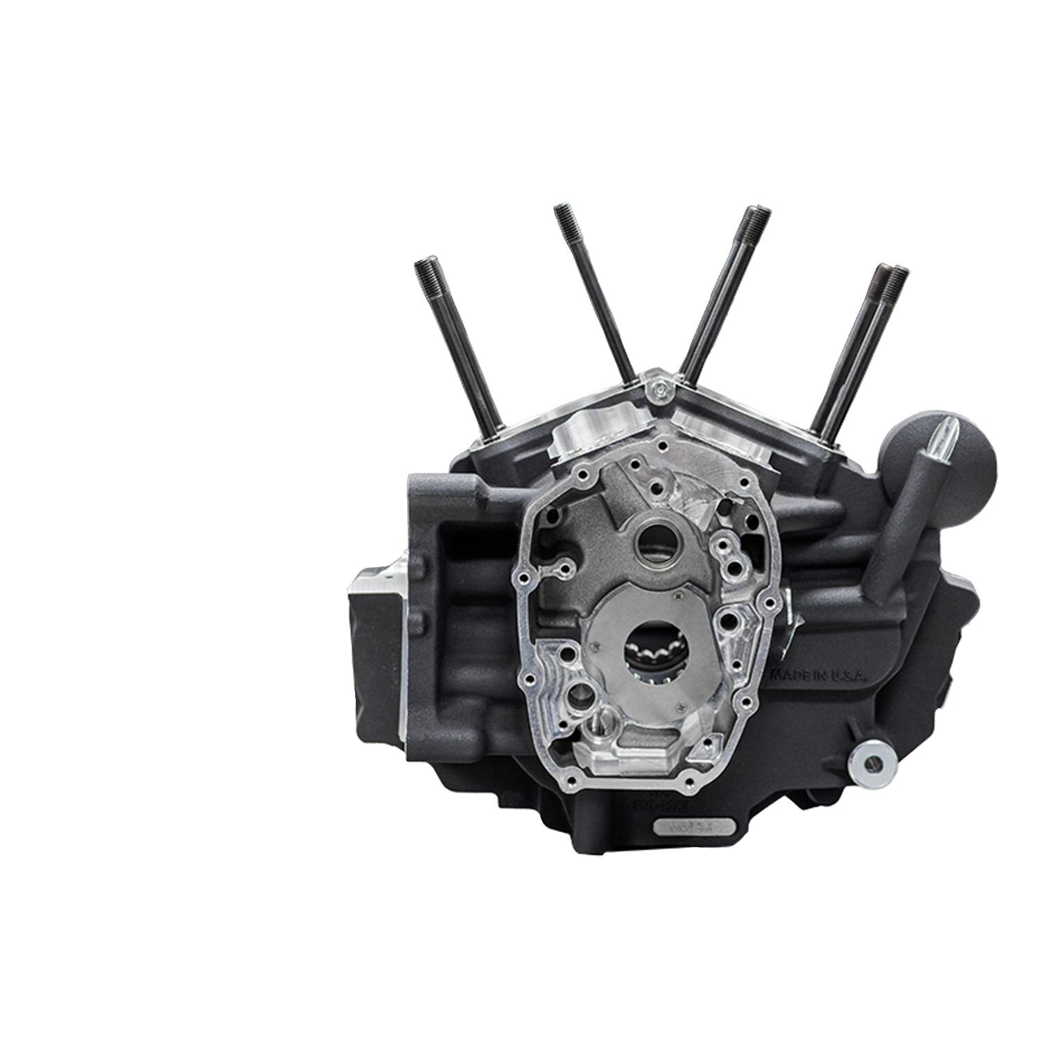 S&S, M8 Touring MK-Series crankcase assembly. Large bore