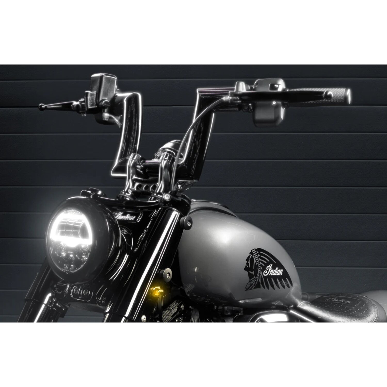 Killer Custom, Killer Bull 2 Fat Handlebars 4, Black, Powder Coated