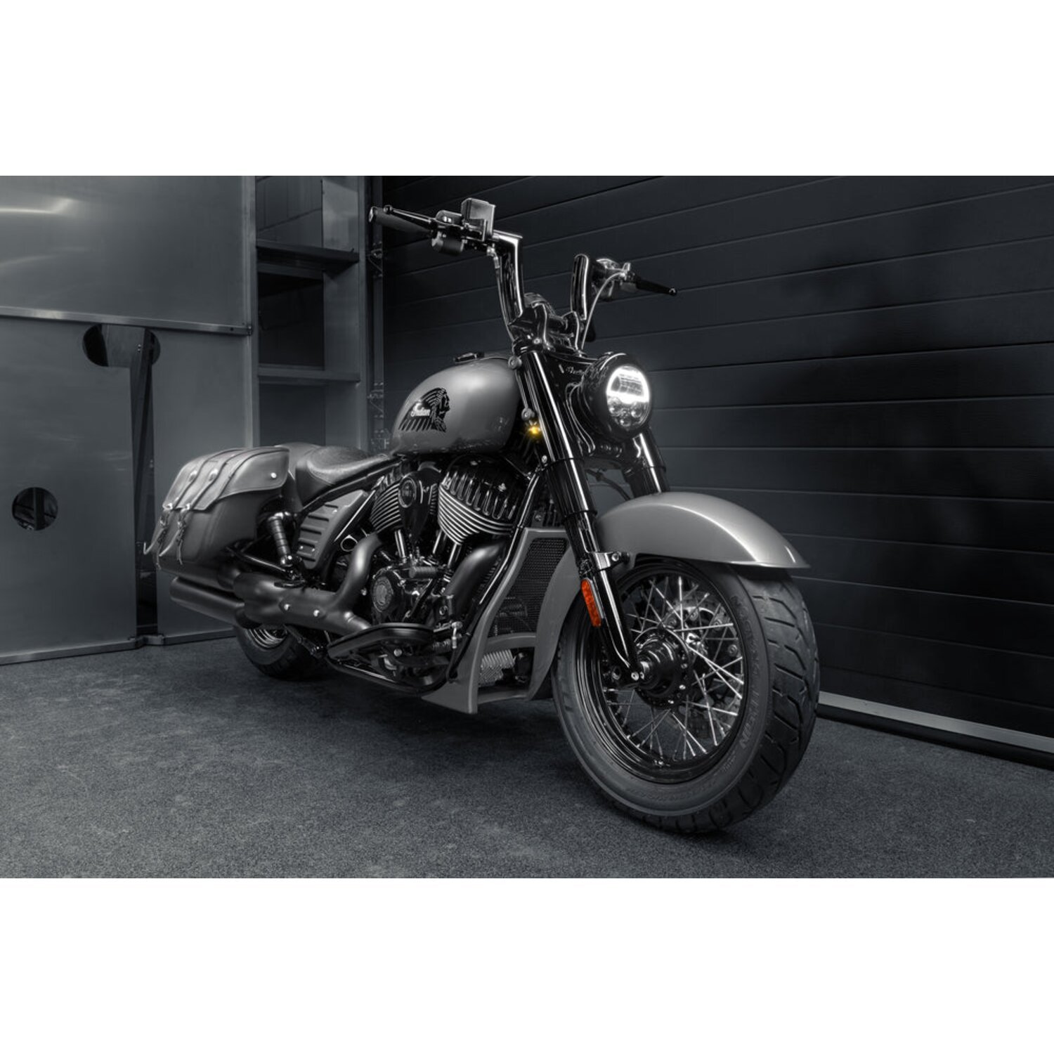 Killer Custom, Killer Bull 2 Fat Handlebars 10, Black, Powder Coated