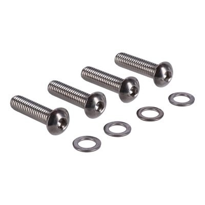 Button head bolt kit. Stainless steel.