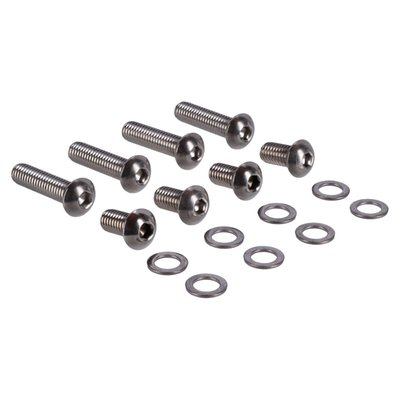 Button head bolt kit. Stainless steel.