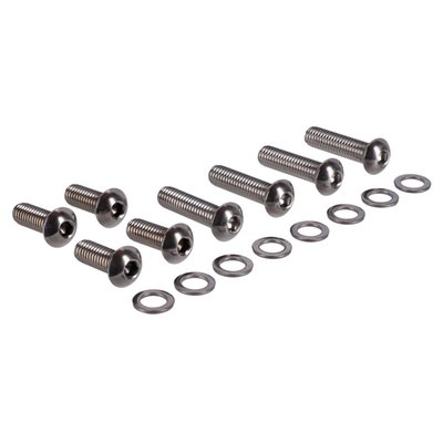 Button head bolt kit. Stainless steel.