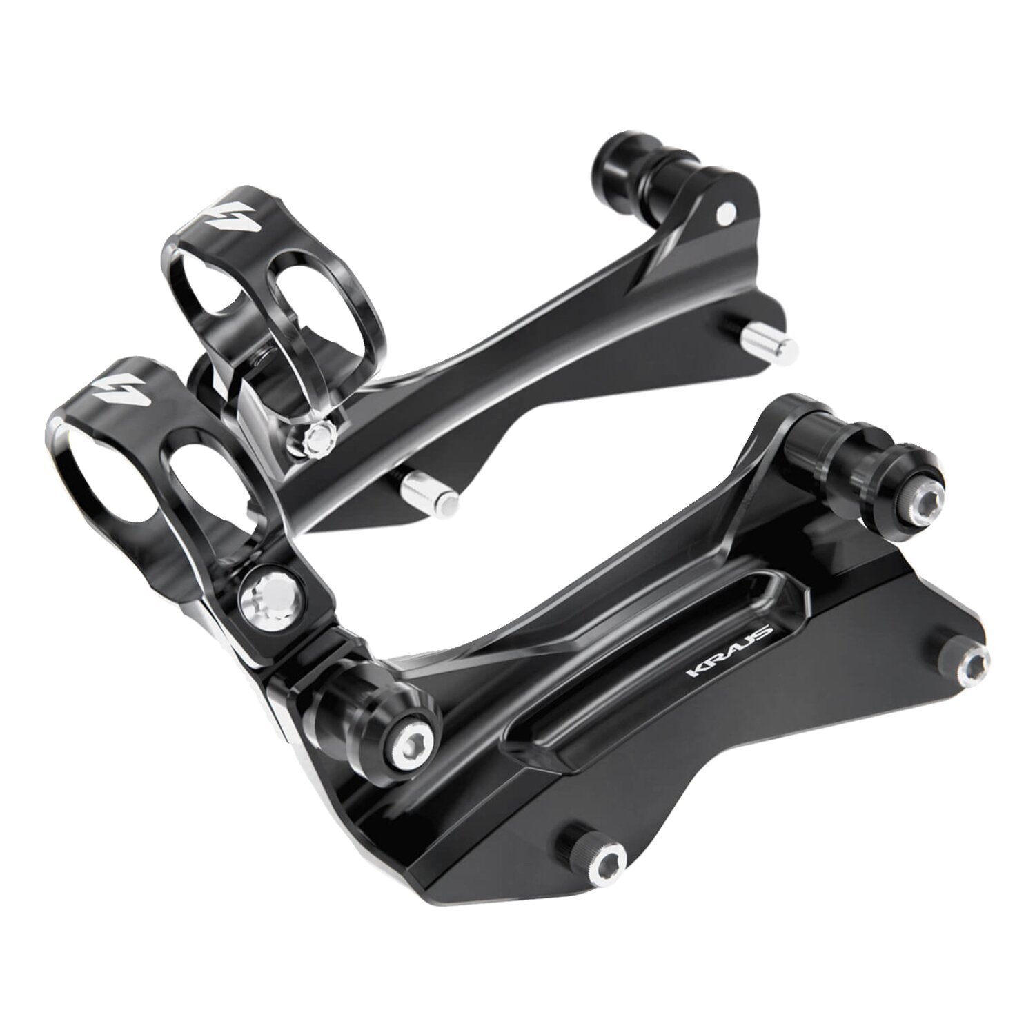 Kraus, Pro-4 Docking Hardware for Öhlins. Black anodized