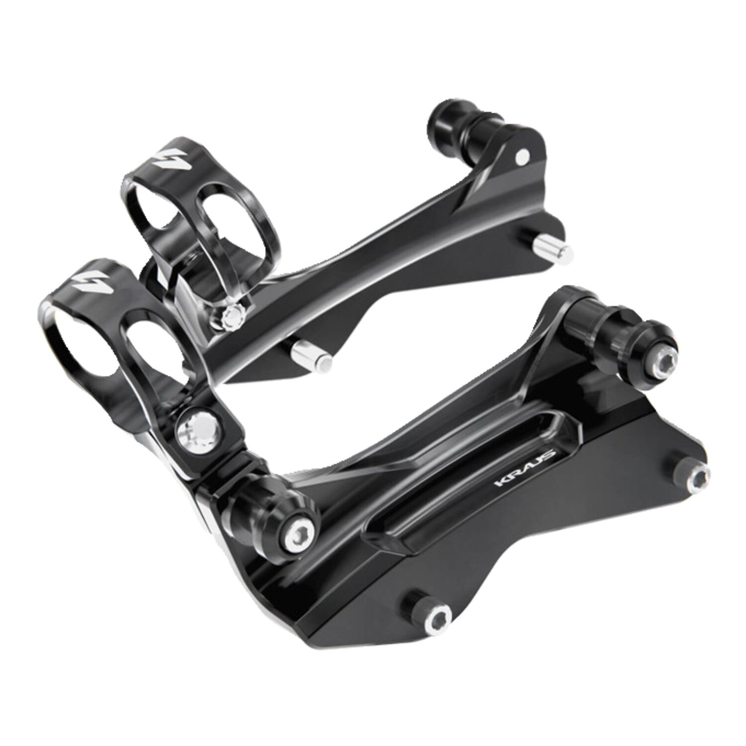 Kraus, Pro-4 Docking Hardware for Fox. Black anodized