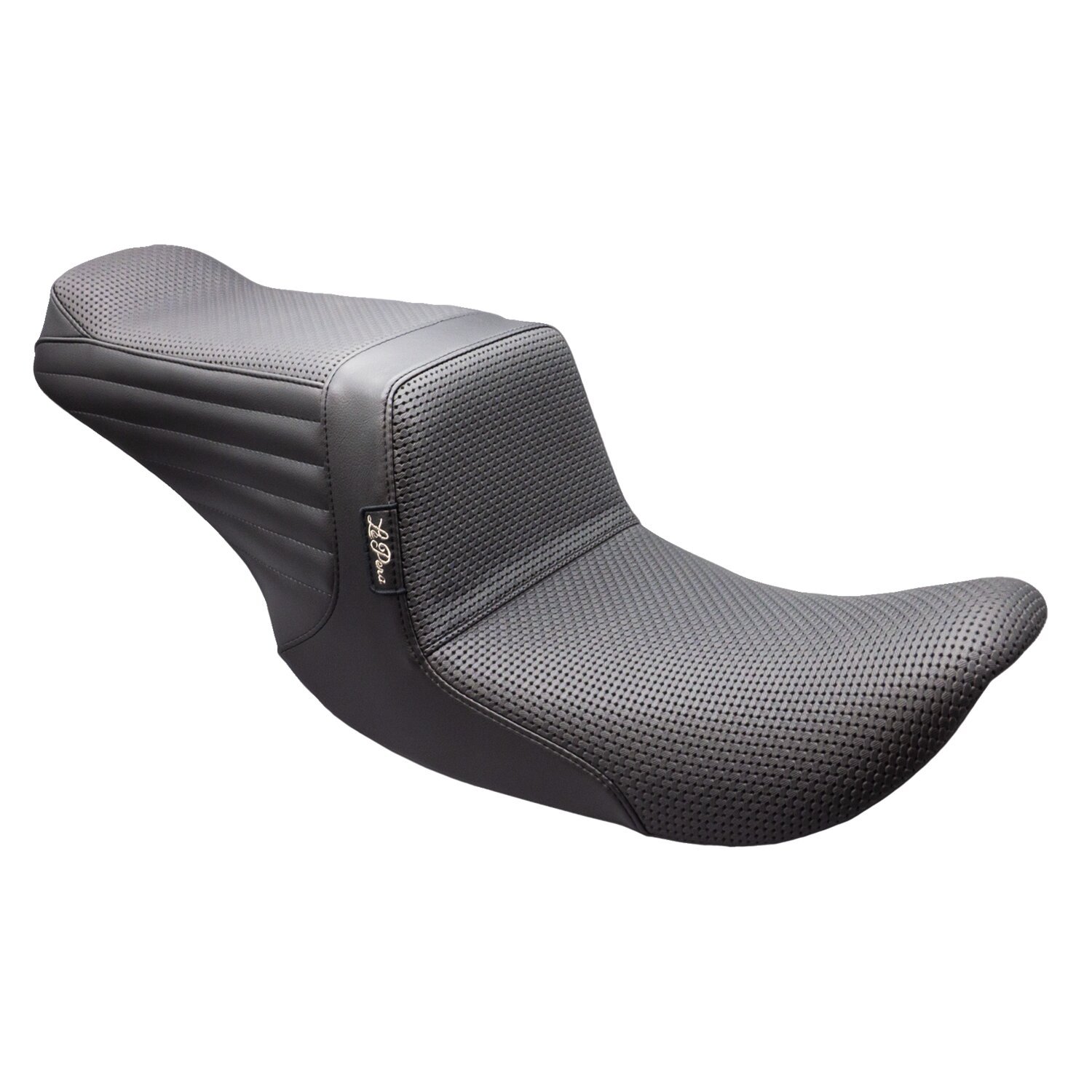 LePera, Tailwhip 2-up seat. Up front. Basket weave, Black