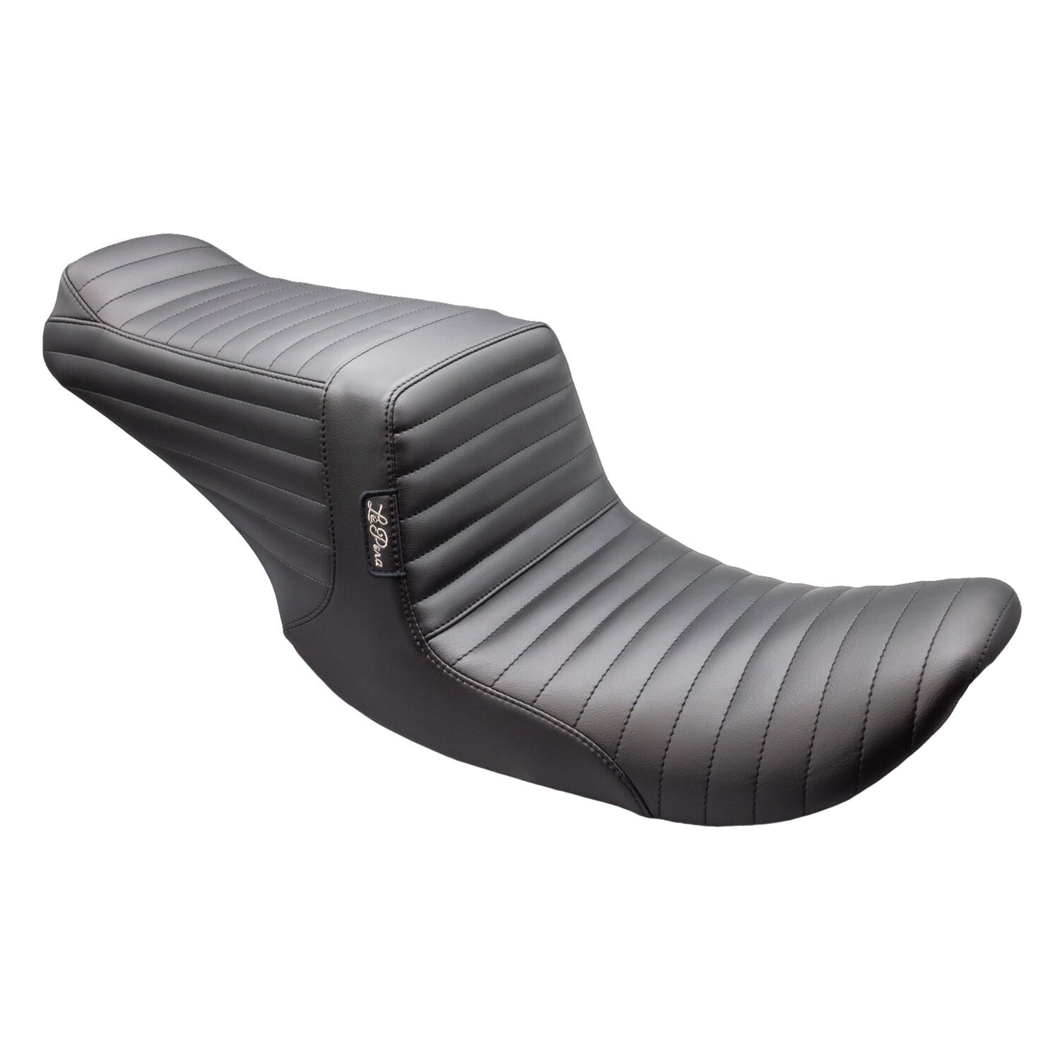 LePera, Tailwhip 2-up seat. Up front. Pleated, Black