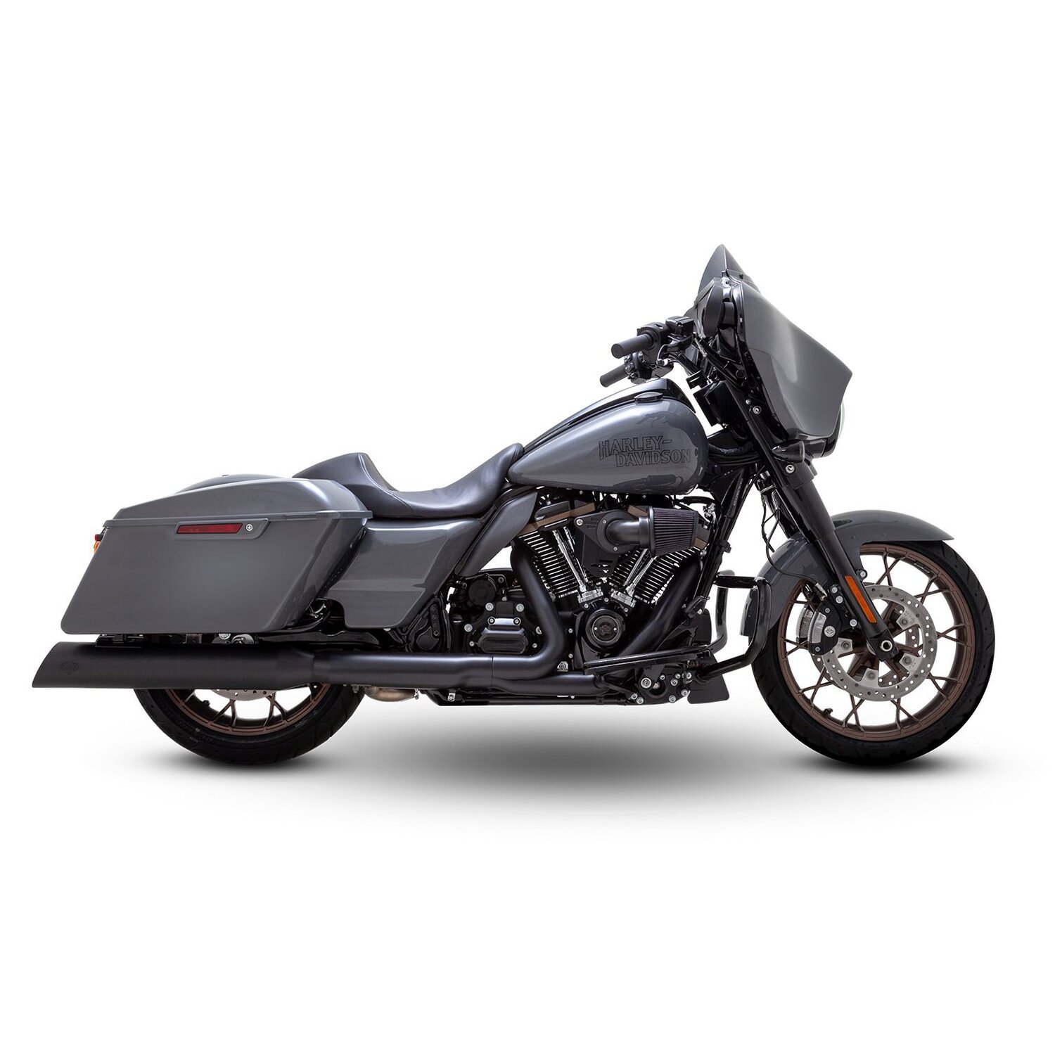 Vance & Hines, VO2 falcon air cleaner, Black, Matte