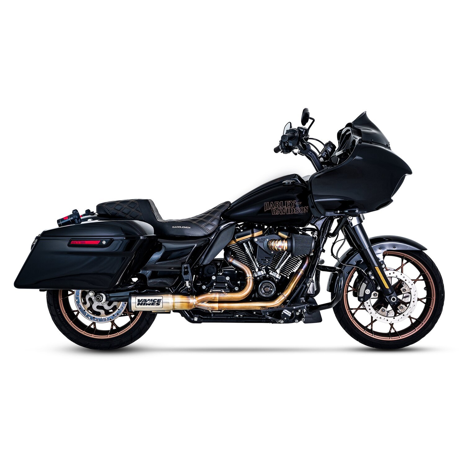 Vance & Hines, VO2 Falcon air cleaner. Stainless