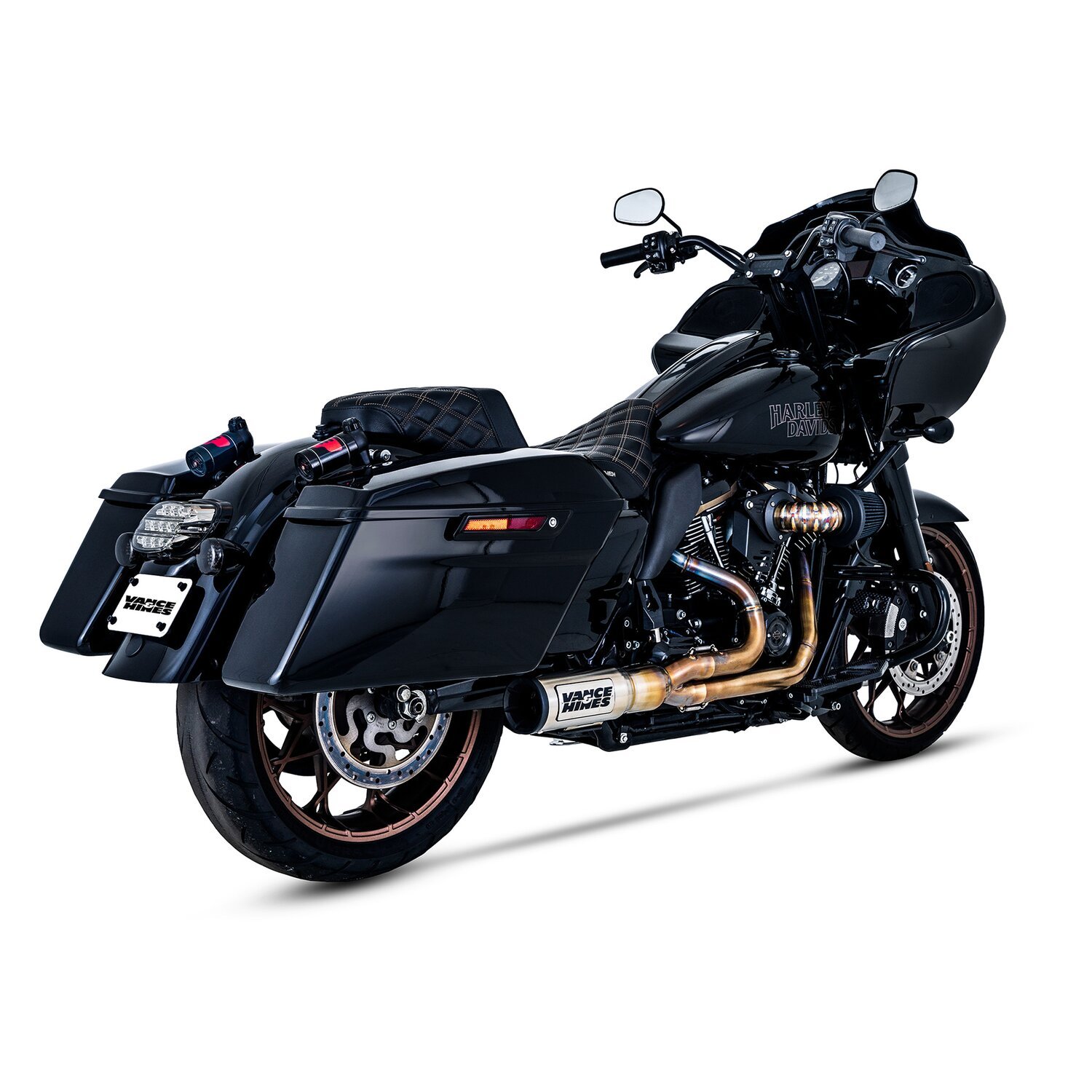 Vance & Hines, VO2 Falcon air cleaner. Stainless