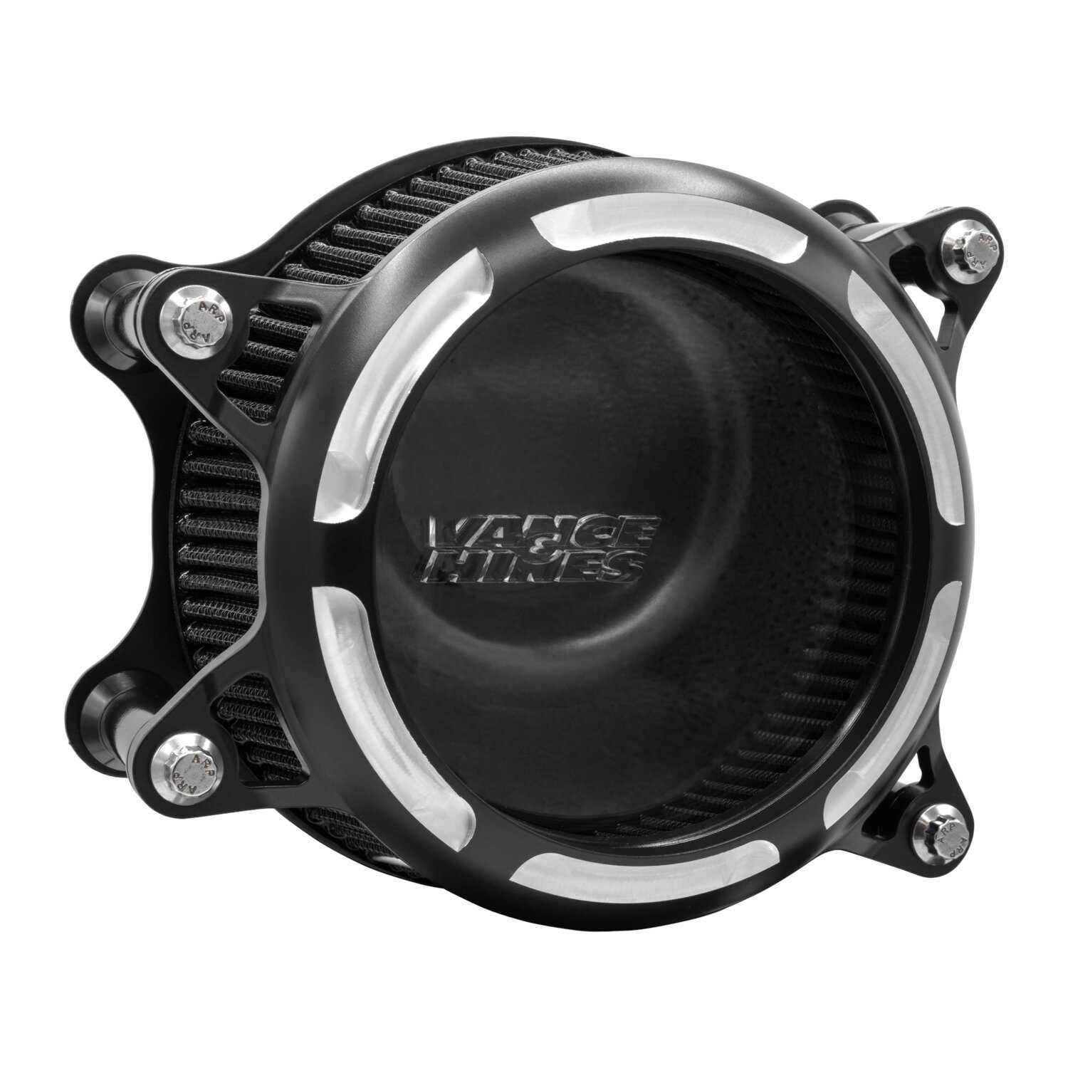 Vance & Hines, VO2 Insight air intake. Black Contrast, Contrast Cut