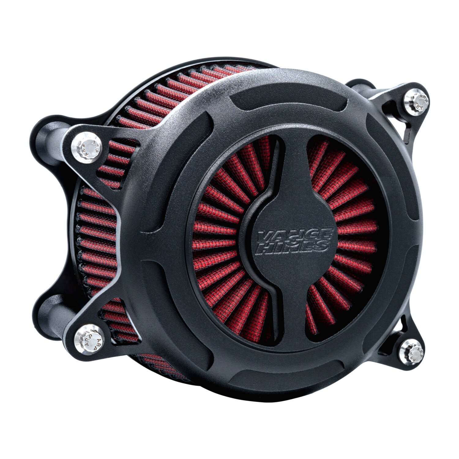 Vance & Hines, VO2 Blade air cleaner, Black, Wrinkle