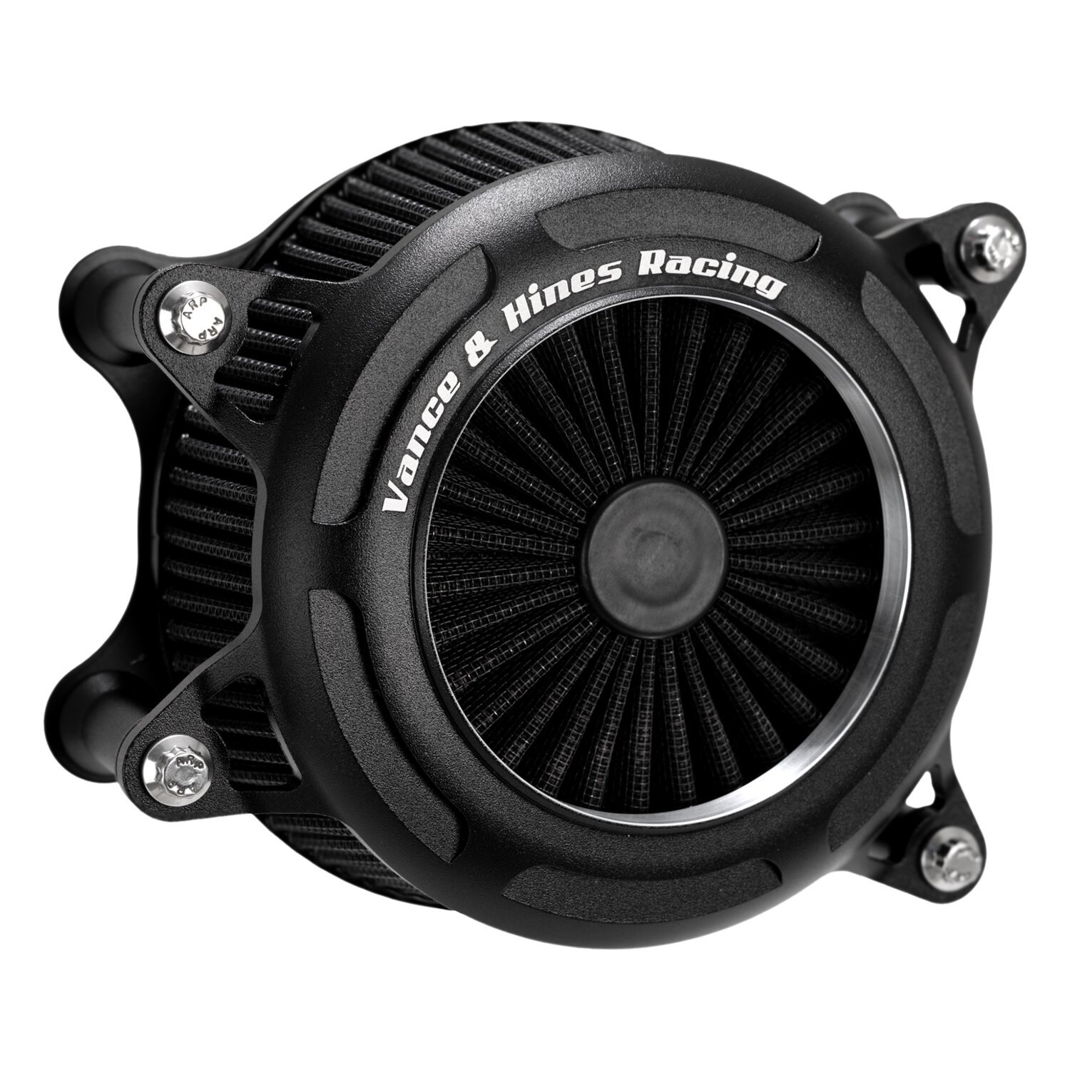 Matte — Vance & Hines, VO2 Onyx air cleaner, Black, Matte