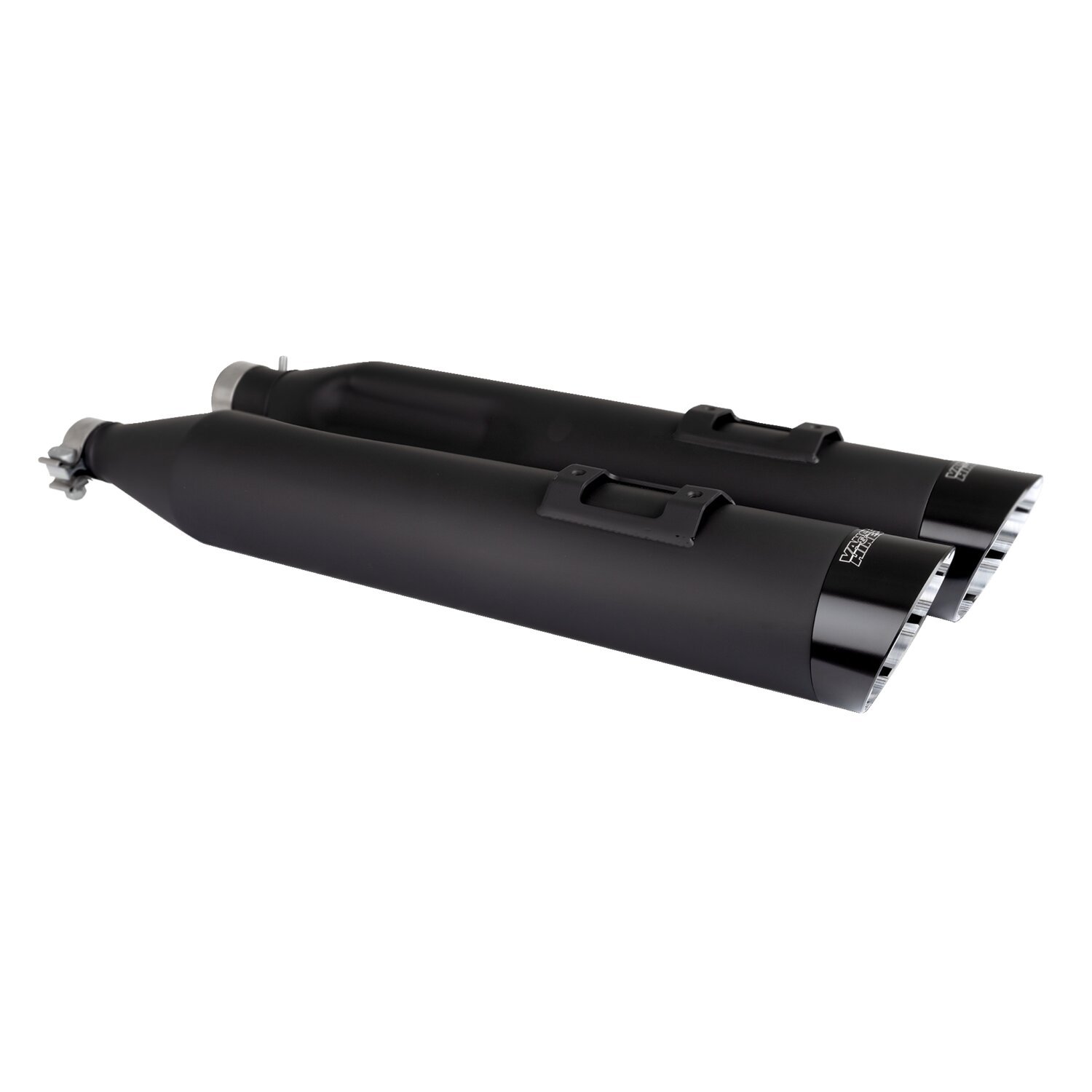 Vance & Hines, Razorback 450 slip-ons, Black