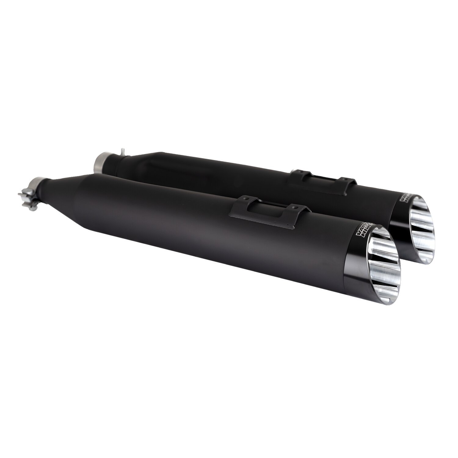 Vance & Hines, Razorback 450 slip-ons, Black