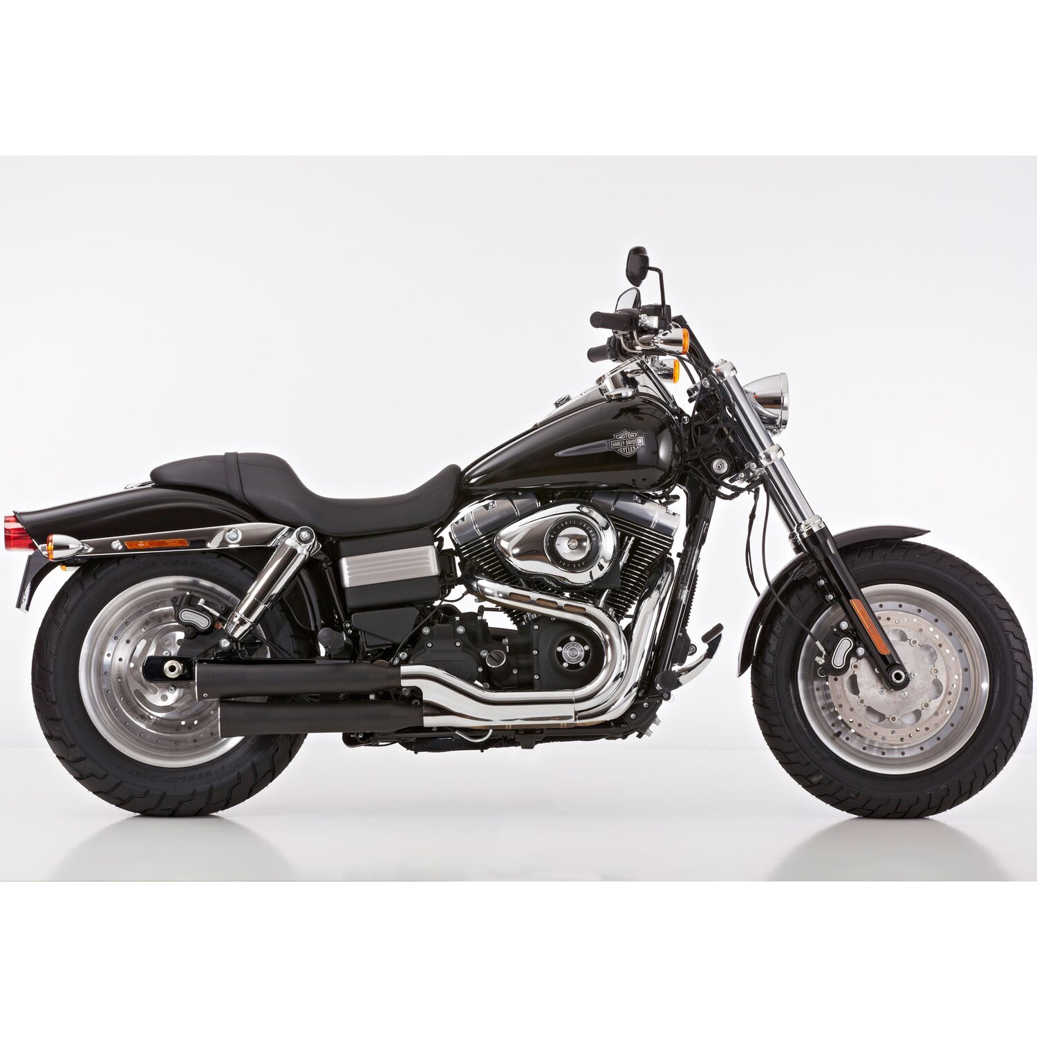 Falcon, Double groove Slip-ons exhaust, Polished