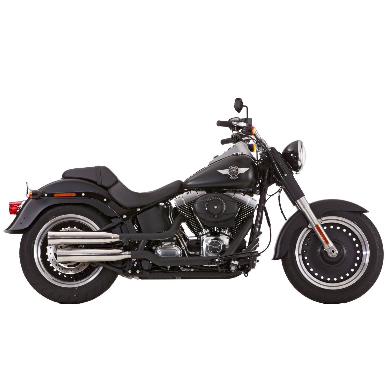Falcon, Double Groove slip-on mufflers, Polished