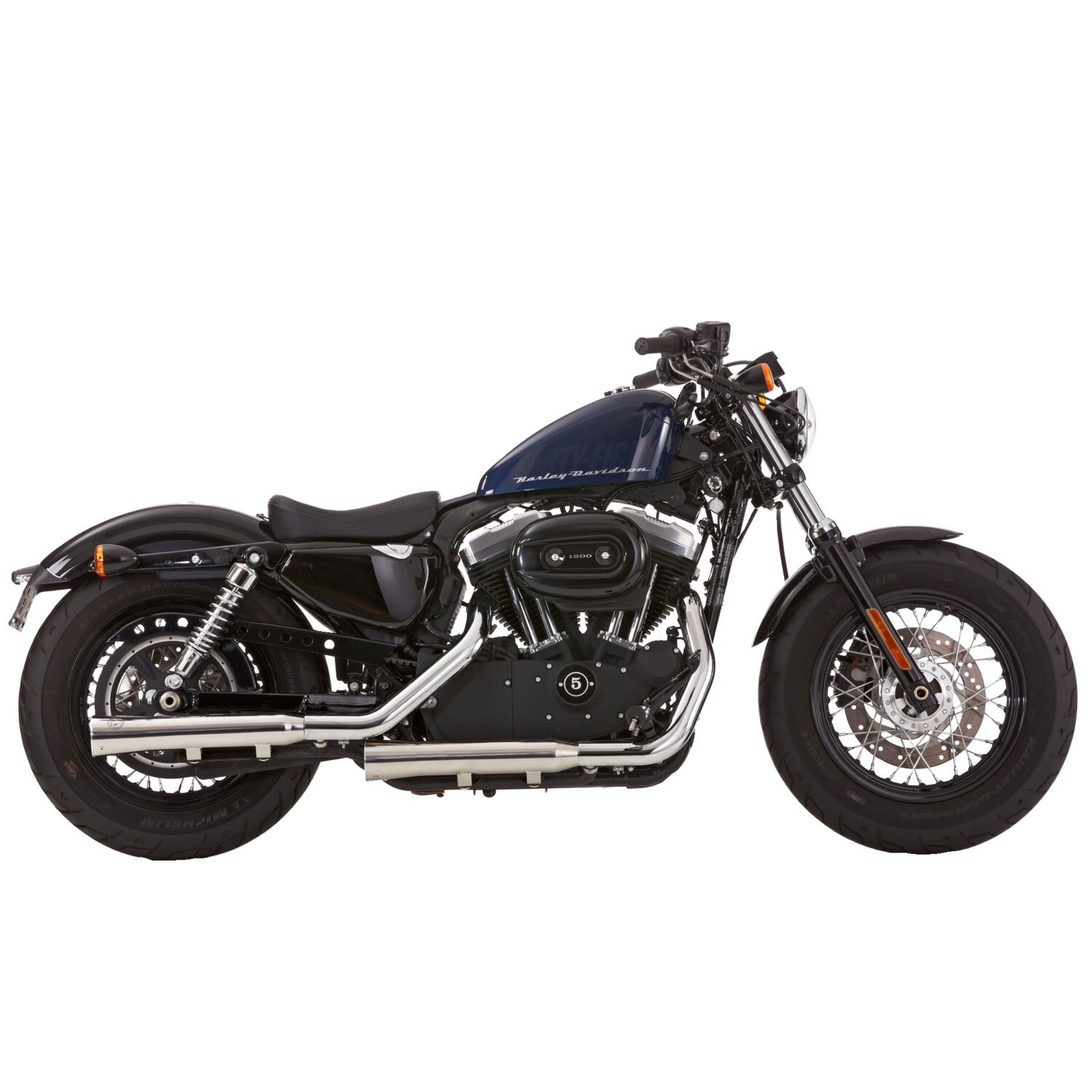 Falcon, Double groove Slip-ons exhaust Polished