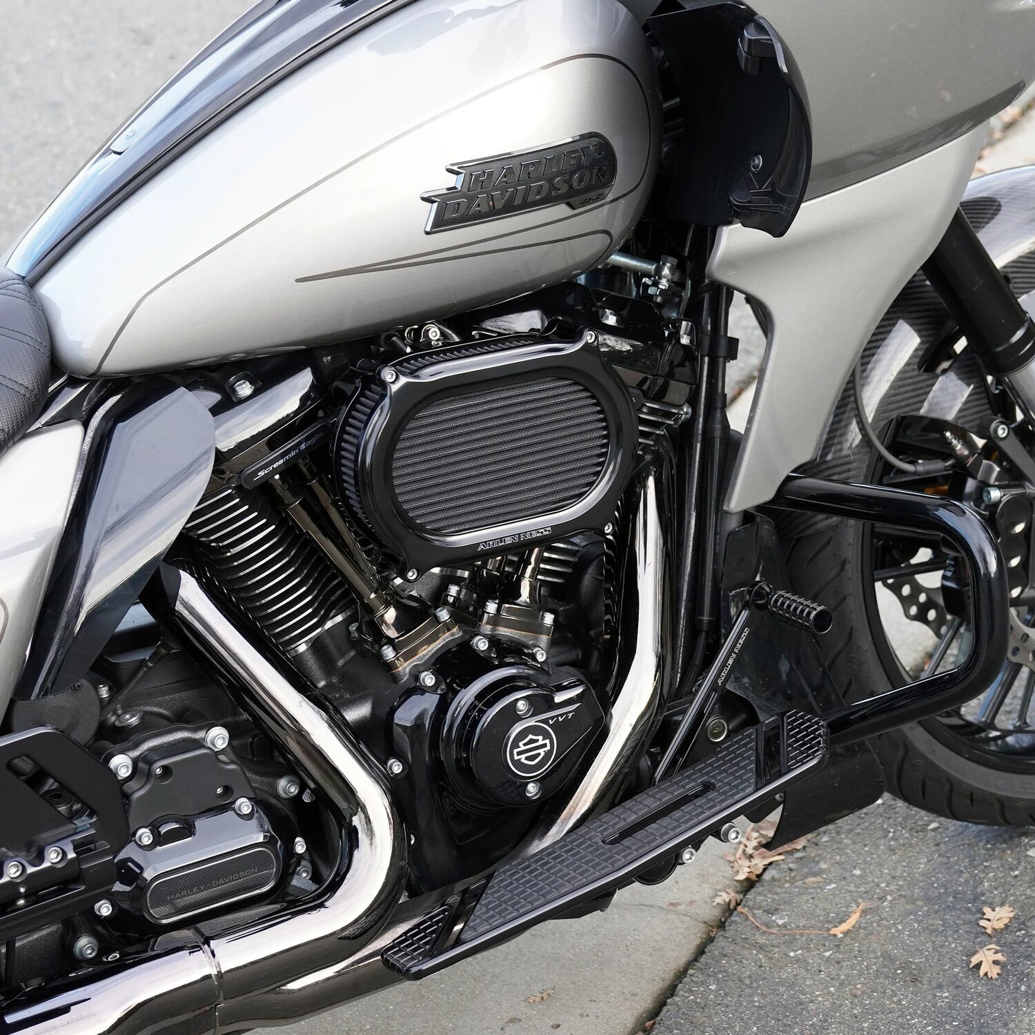 Arlen Ness, Stage 2 Oval air cleaner kit, Black