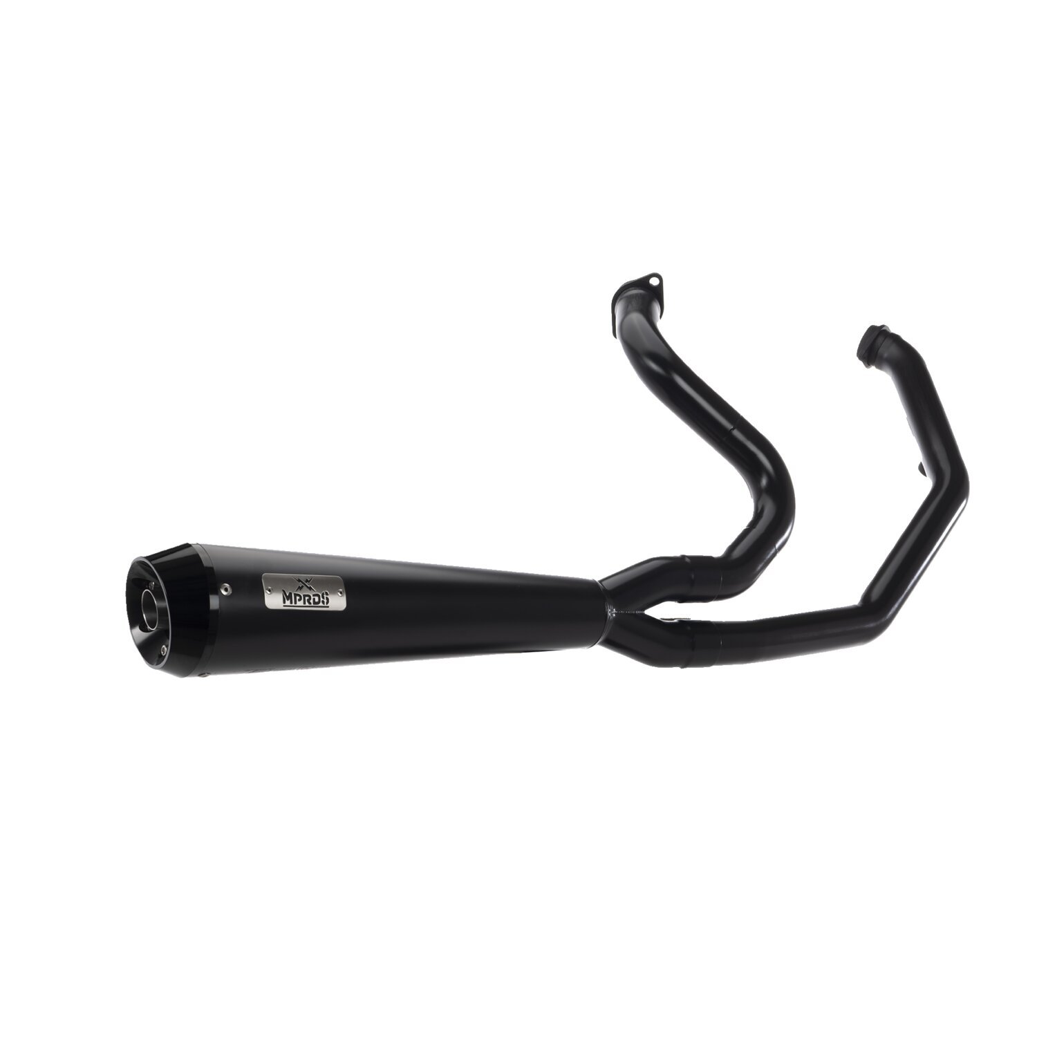 Malparidos, 6-sp TC Touring 2-1 exhaust. SS Black. Euro 3