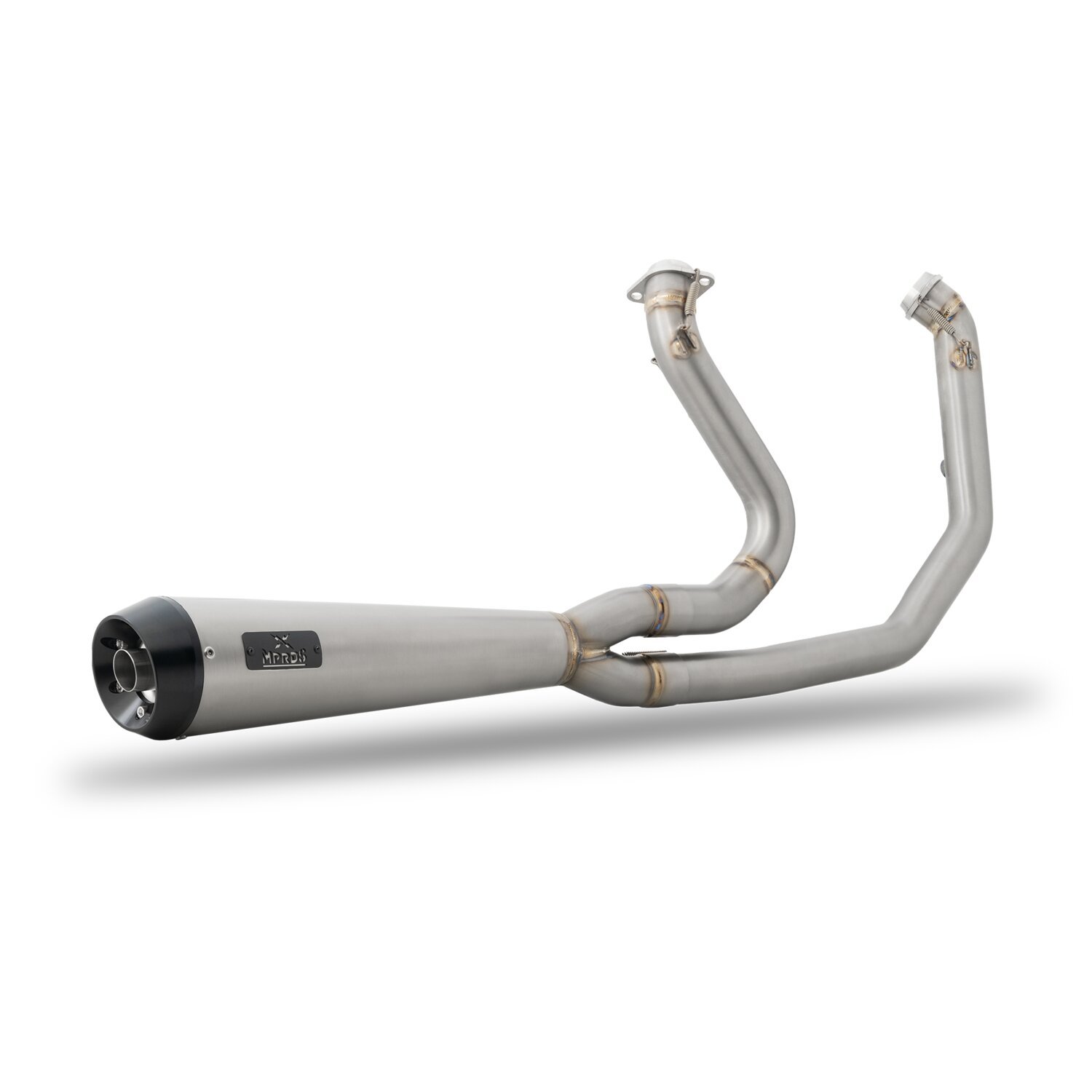 Malparidos, M8 Softail 2-1 exhaust. Titanium. Euro 4/5