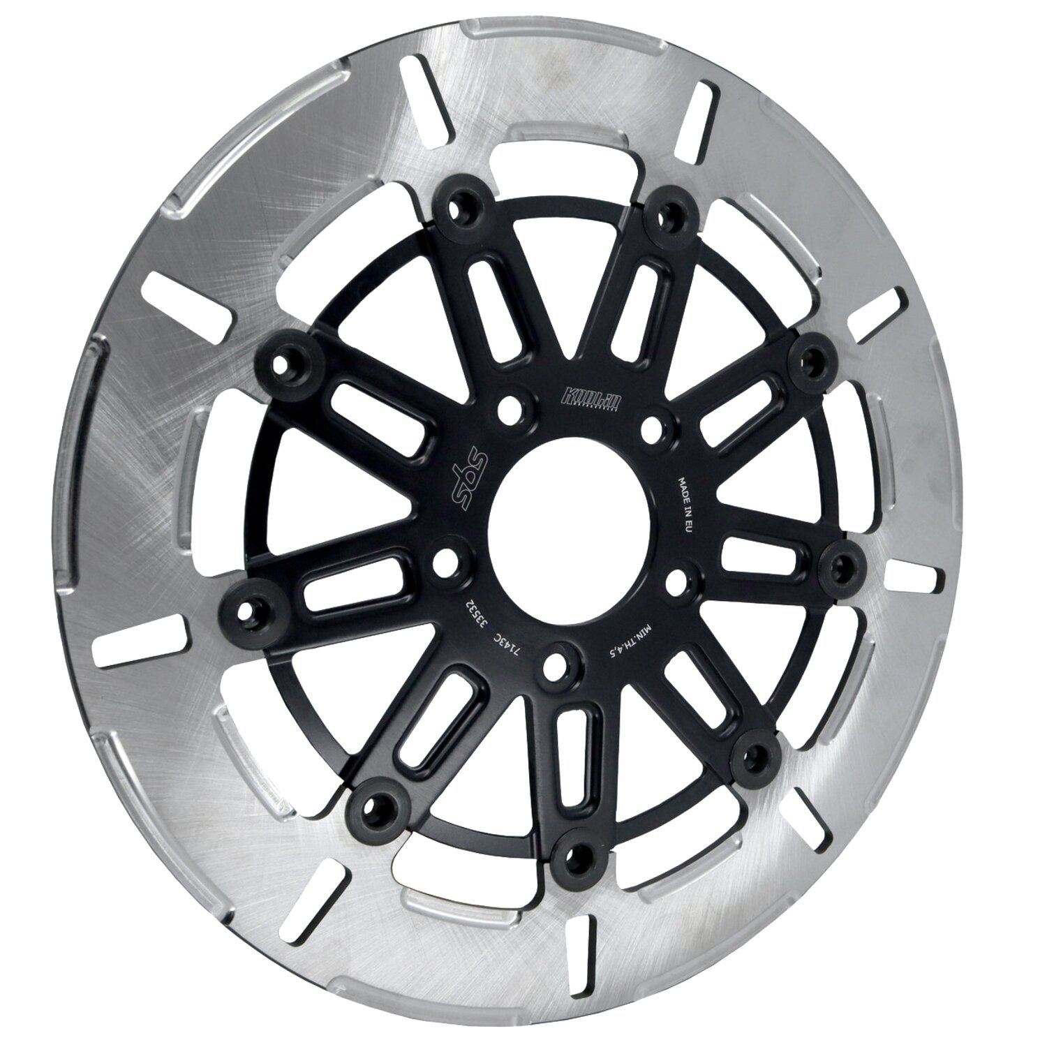 Kodlin by SBS, '9-spoke' brake rotor front L/R