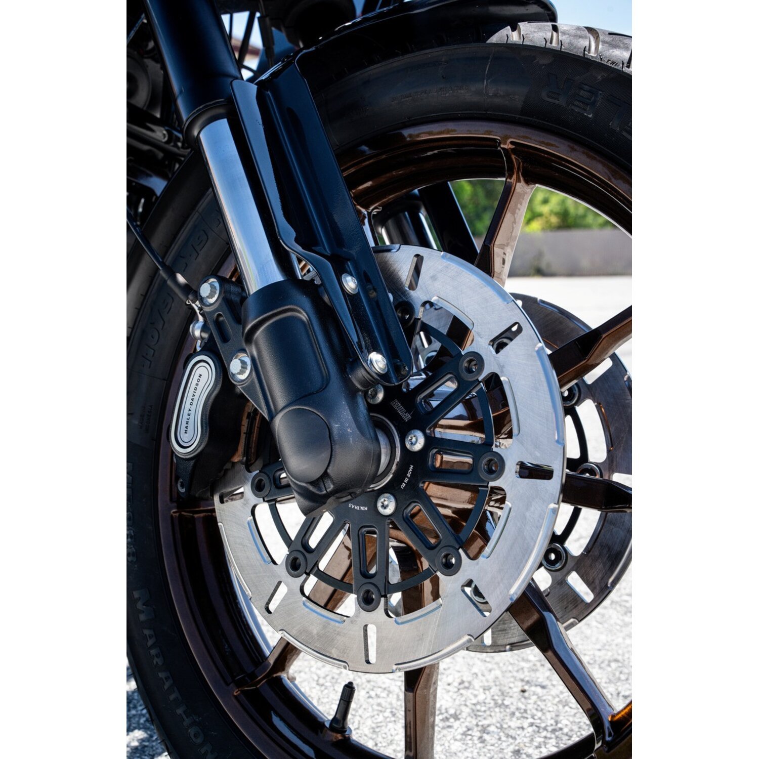 Kodlin by SBS, '9-spoke' brake rotor front L/R