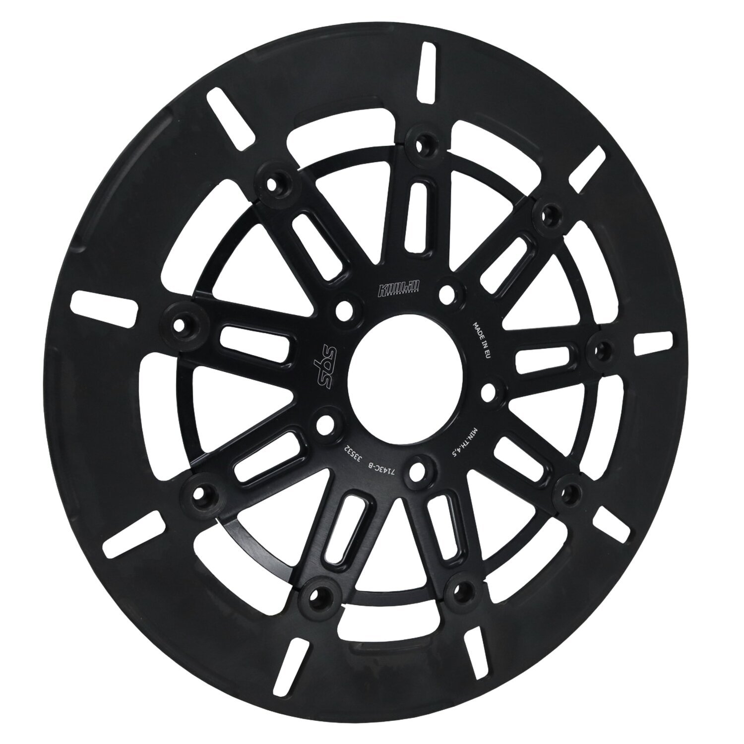 Kodlin by SBS, '9-spoke' brake rotor front L/R
