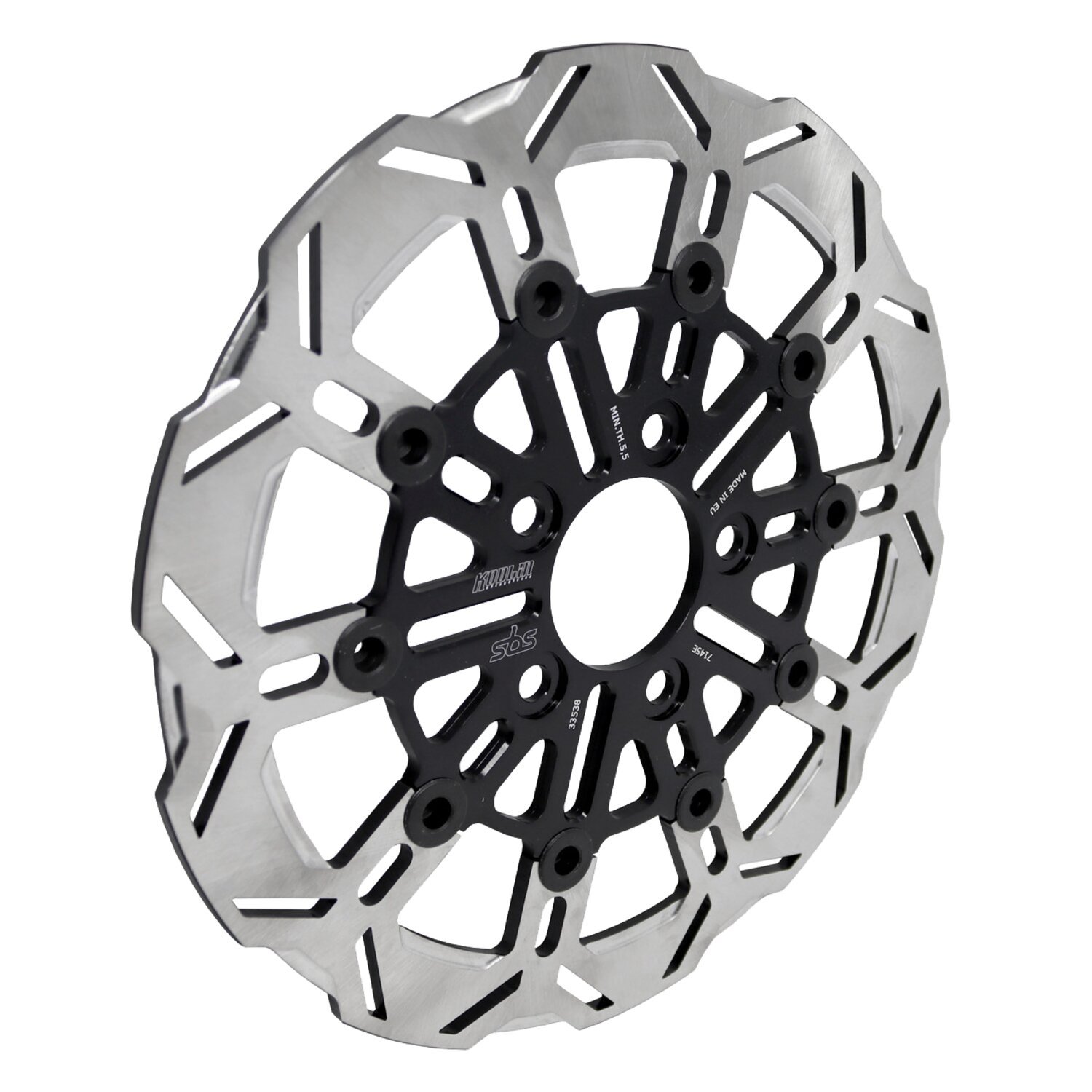 Kodlin by SBS, '10-spoke' brake rotor rear