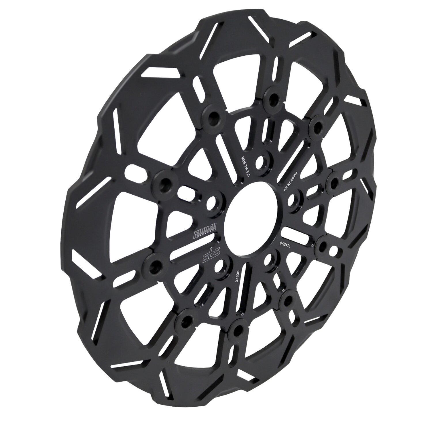 Kodlin by SBS, '10-spoke' brake rotor rear