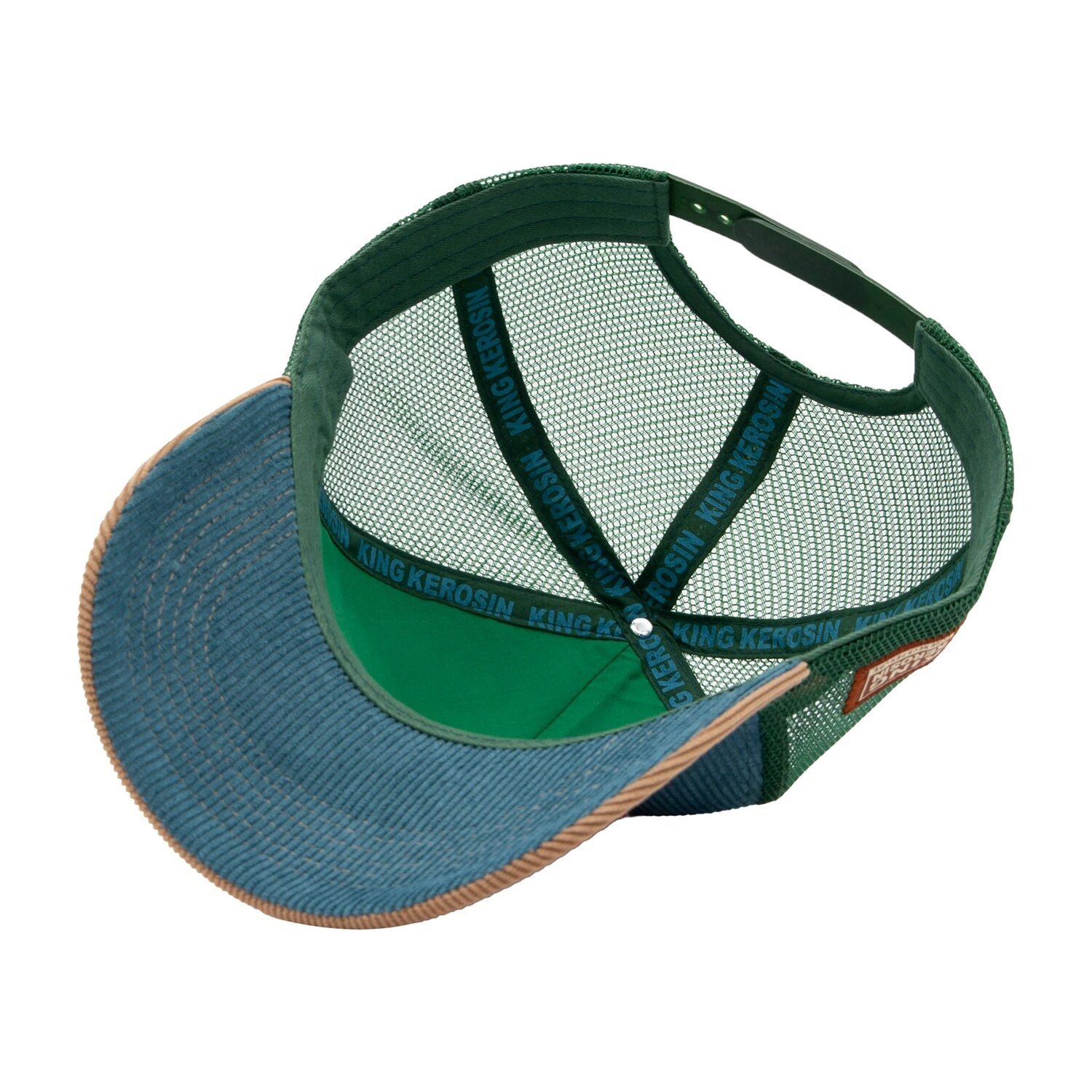 King Kerosin Country Roads cap, smoke, Blue