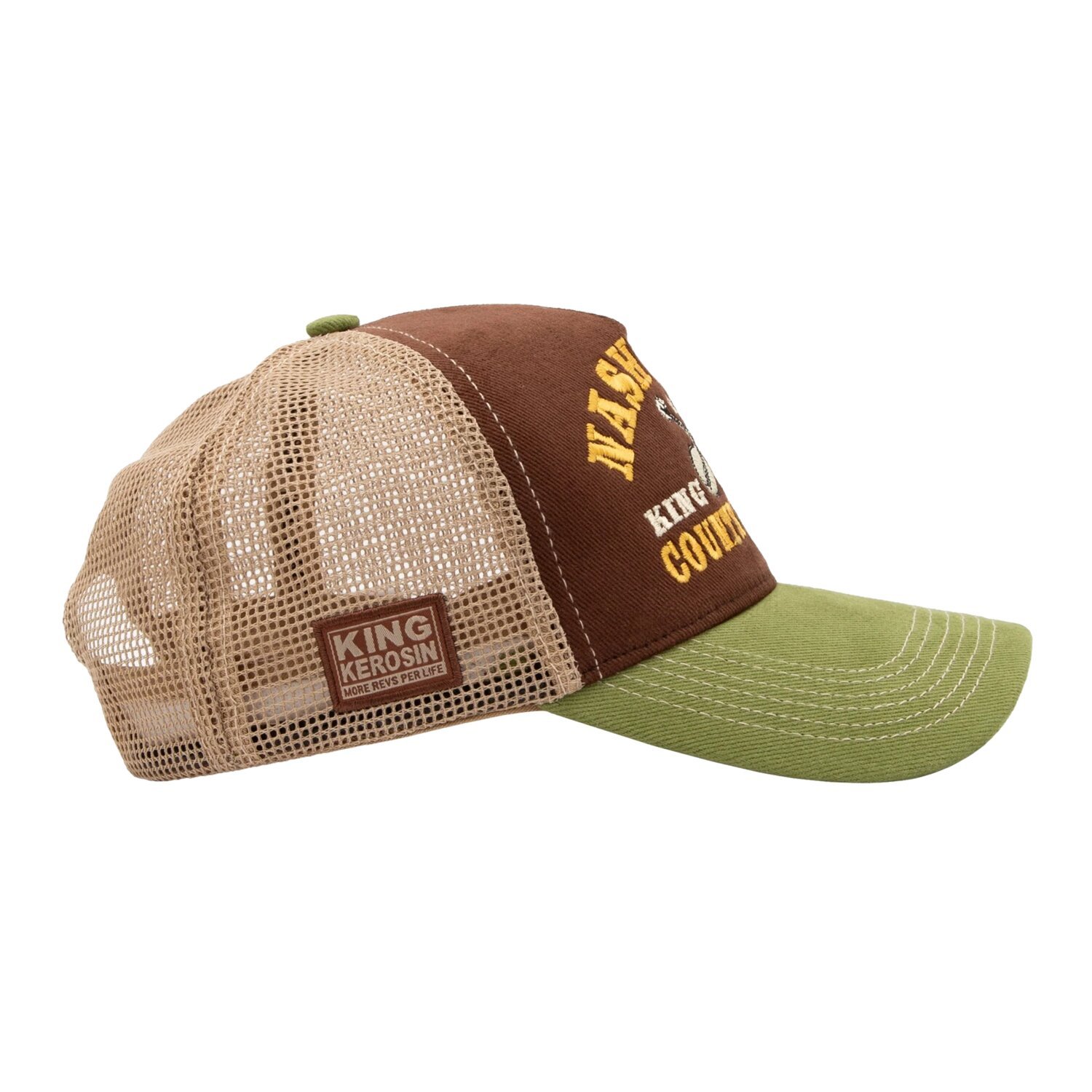 King Kerosin Nashville cap black&brown