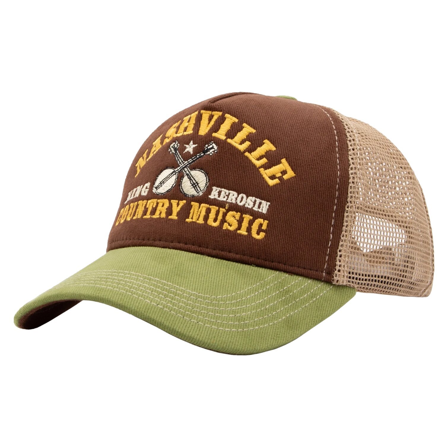 King Kerosin Nashville cap black&brown