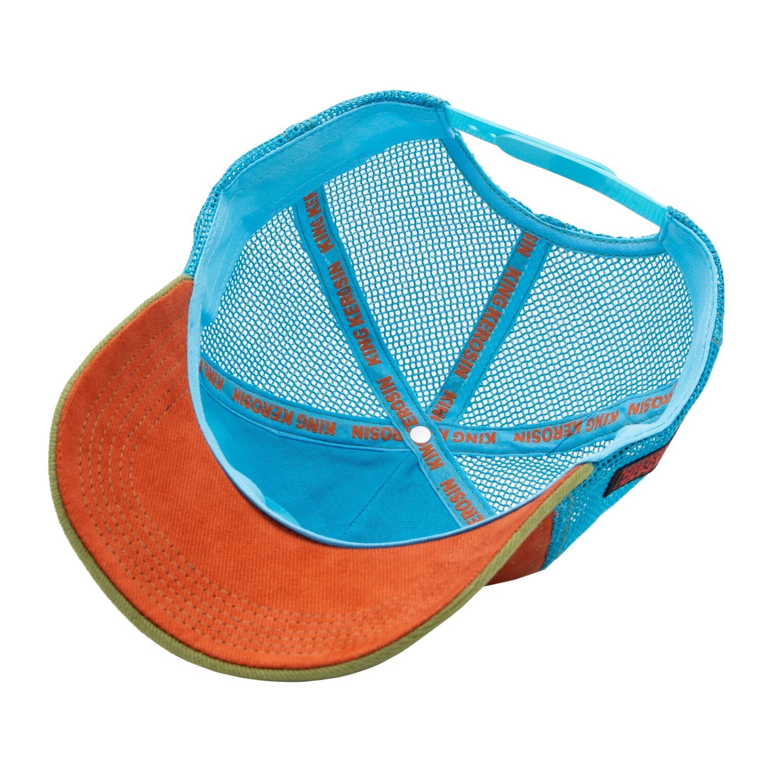 King Kerosin Country Roads cap, Orange, green