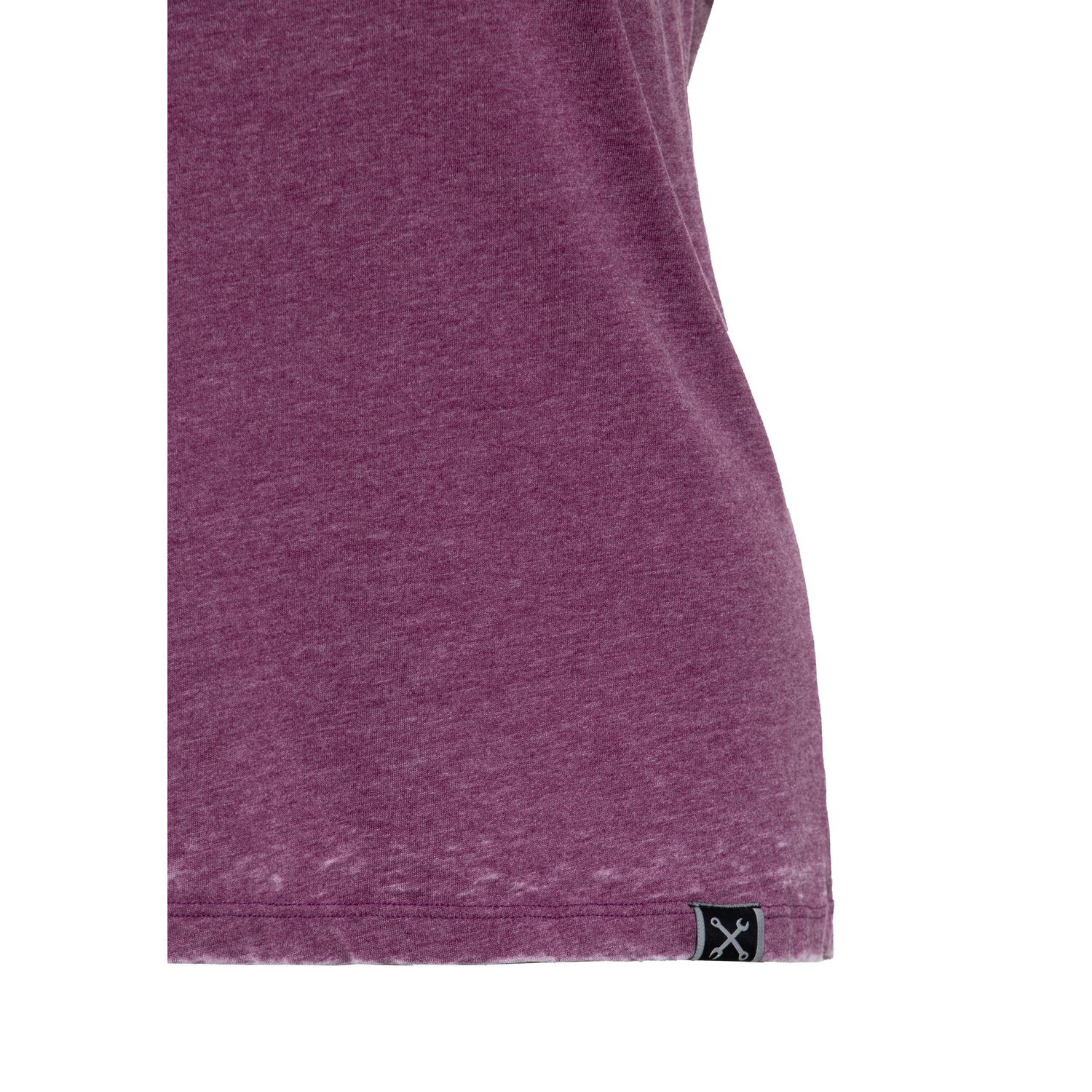 Queen Kerosin Queen of everything t-shirt plum, Purple, S