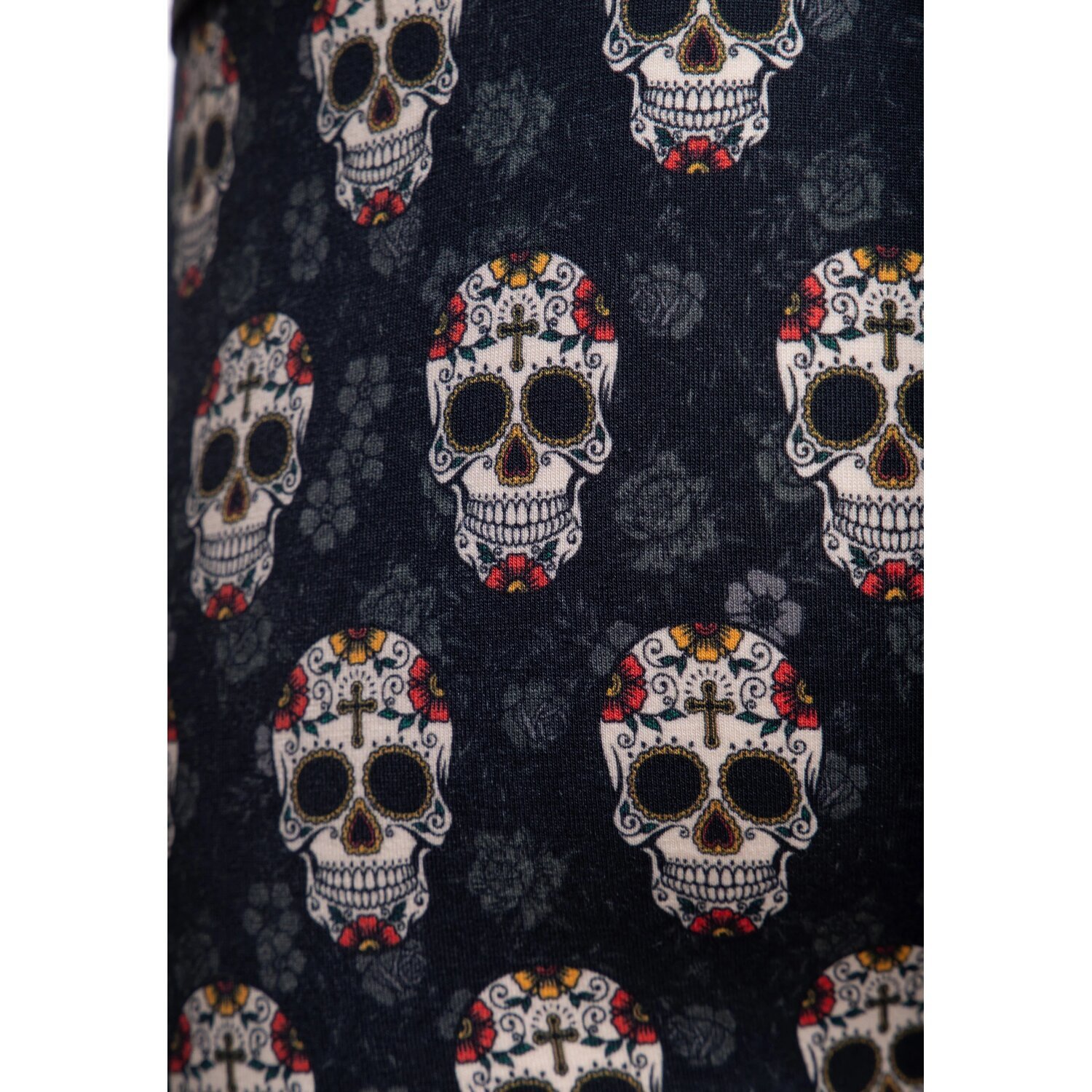 King Kerosin Sugar skull underwear, Black, M
