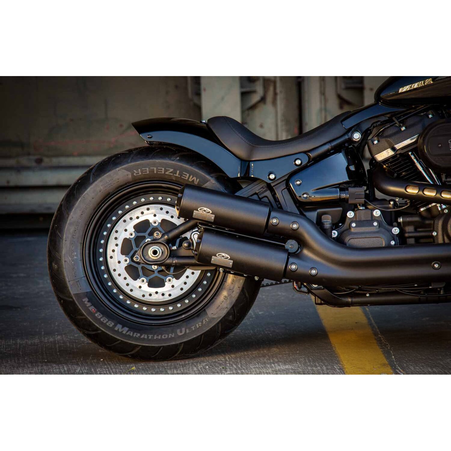 Rick's Motorcycles, rear fender kit for 200mm tire. Short
