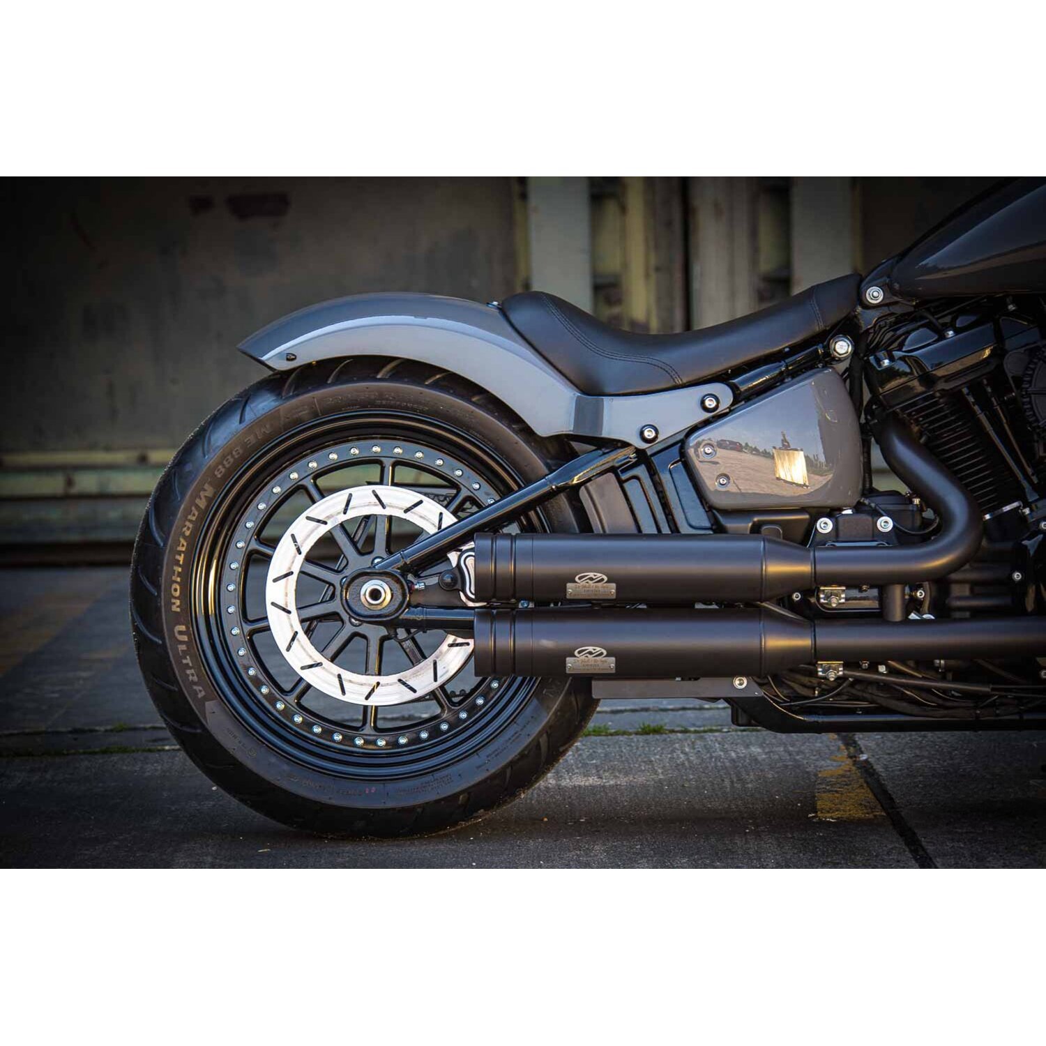 Rick's Motorcycles, rear fender kit for 200mm tire. Standard