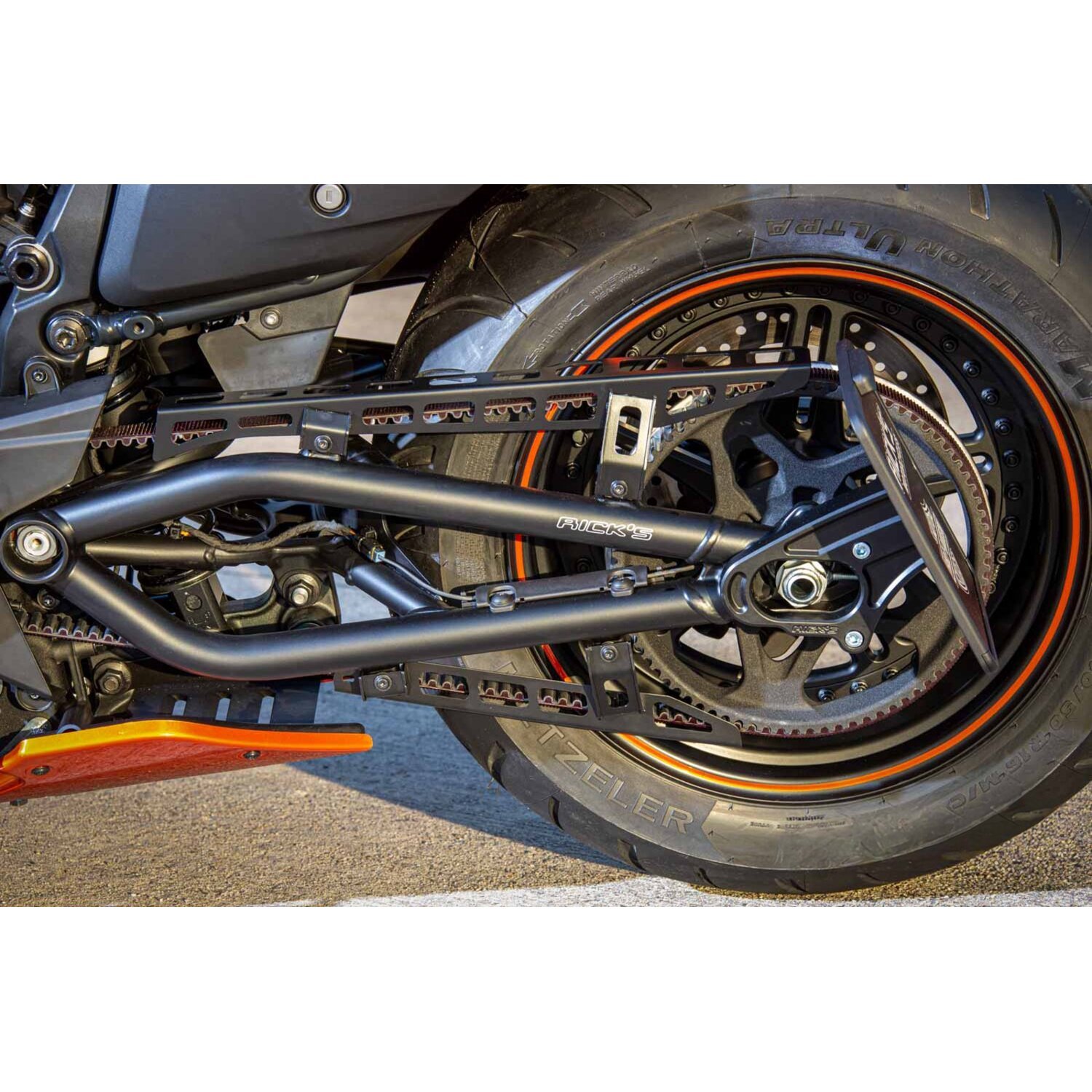 Rick's Motorcycles, belt cover kit Sportster S