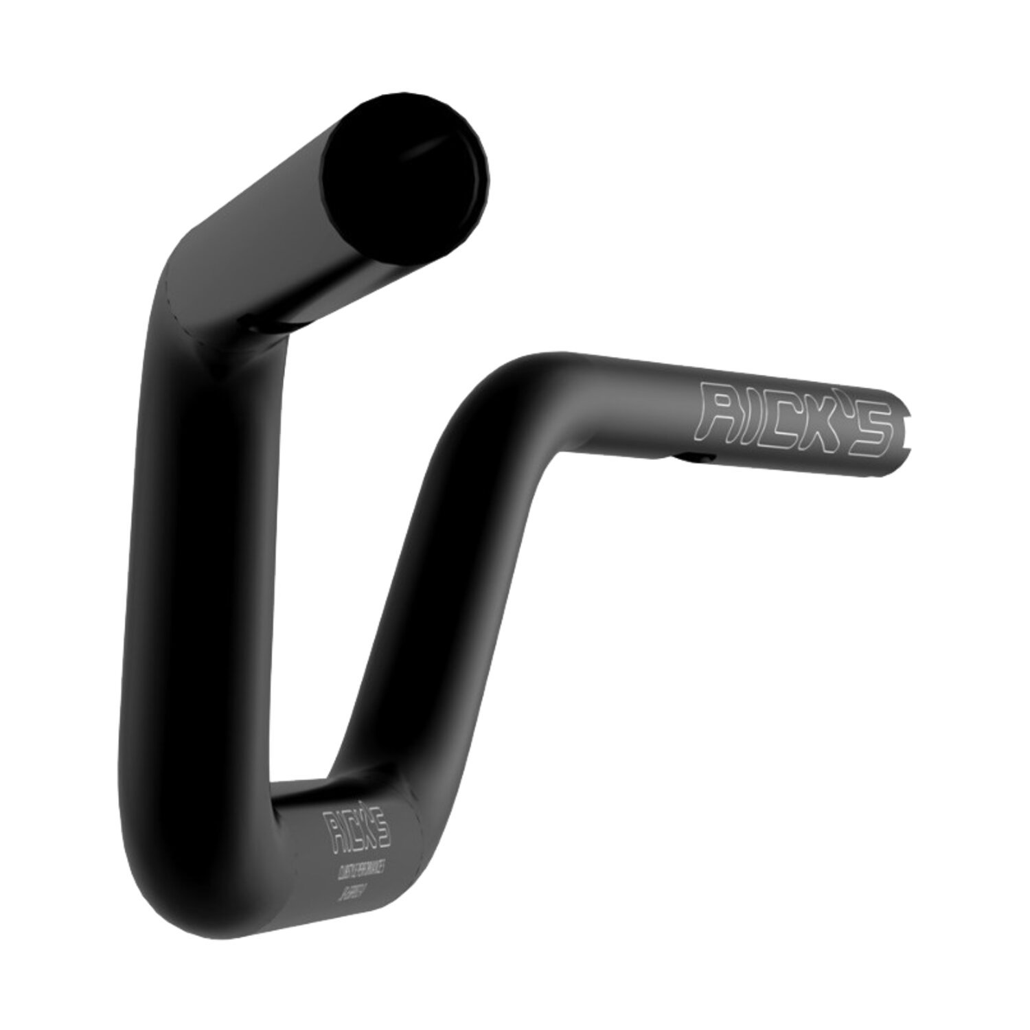 Rick's Motorcycles, Clubstyle Performance 5 handlebar, Black, Anodized