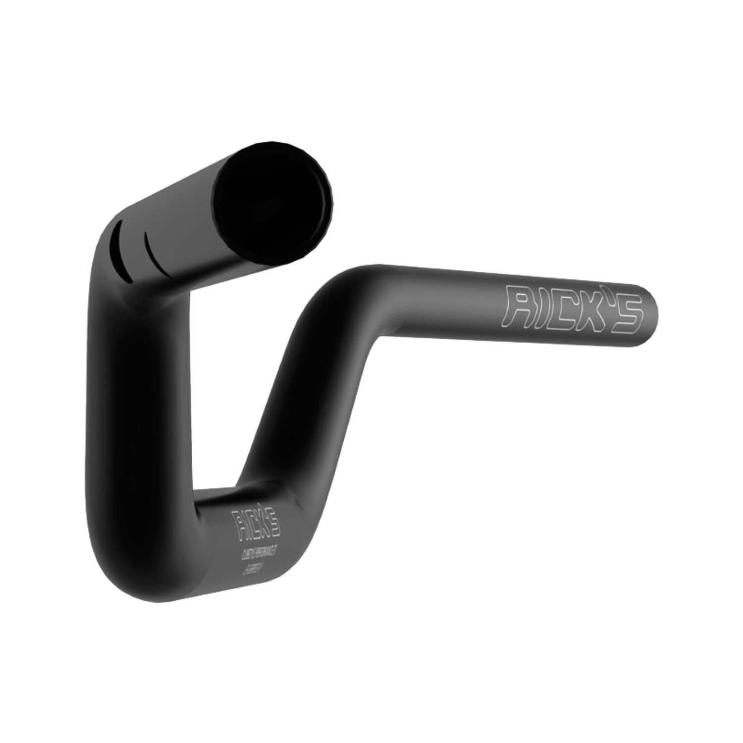 Rick's Motorcycles, Clubstyle Performance 3T handlebar, Black, Anodized