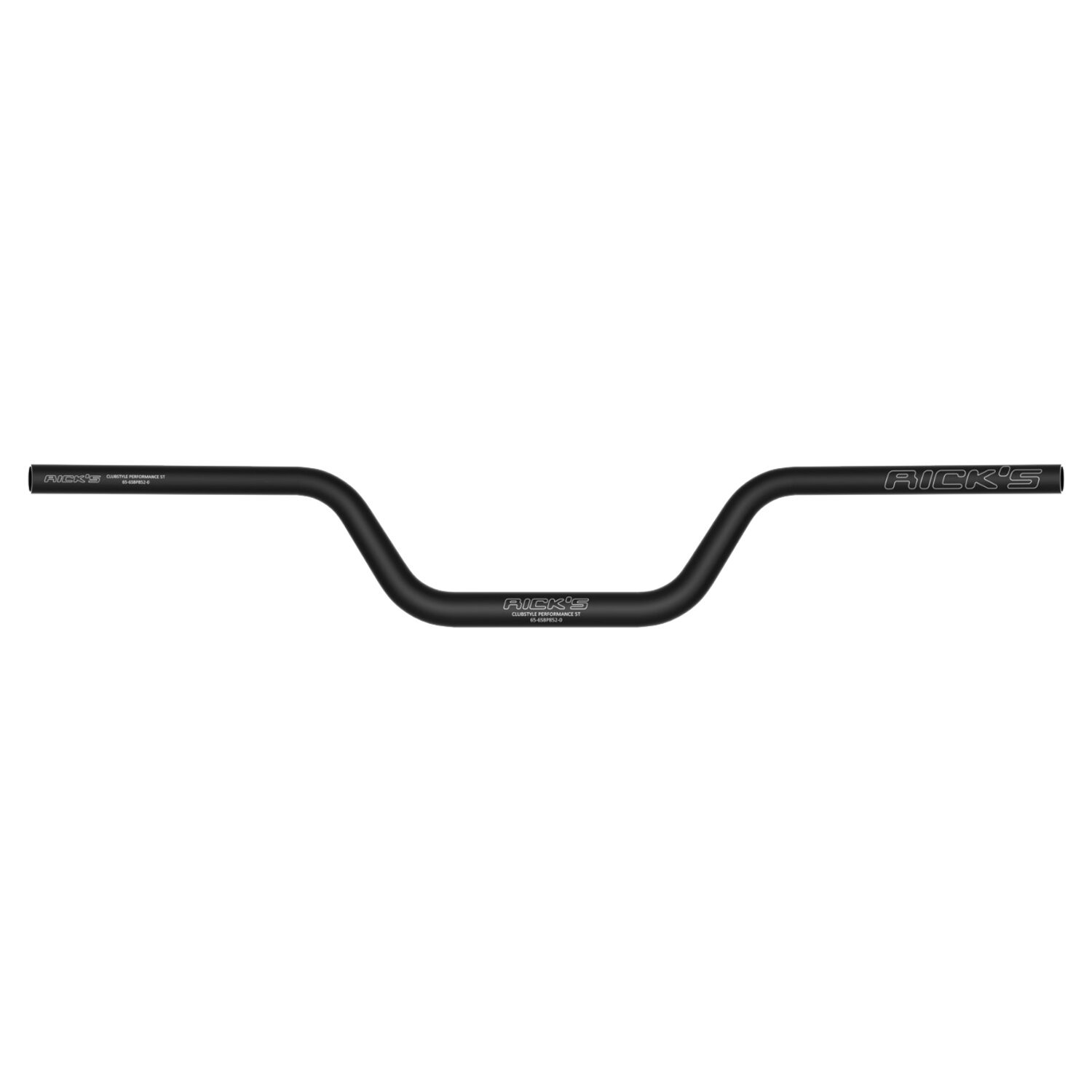 Rick's Motorcycles, Clubstyle Performance 5T handlebar, Black, Anodized